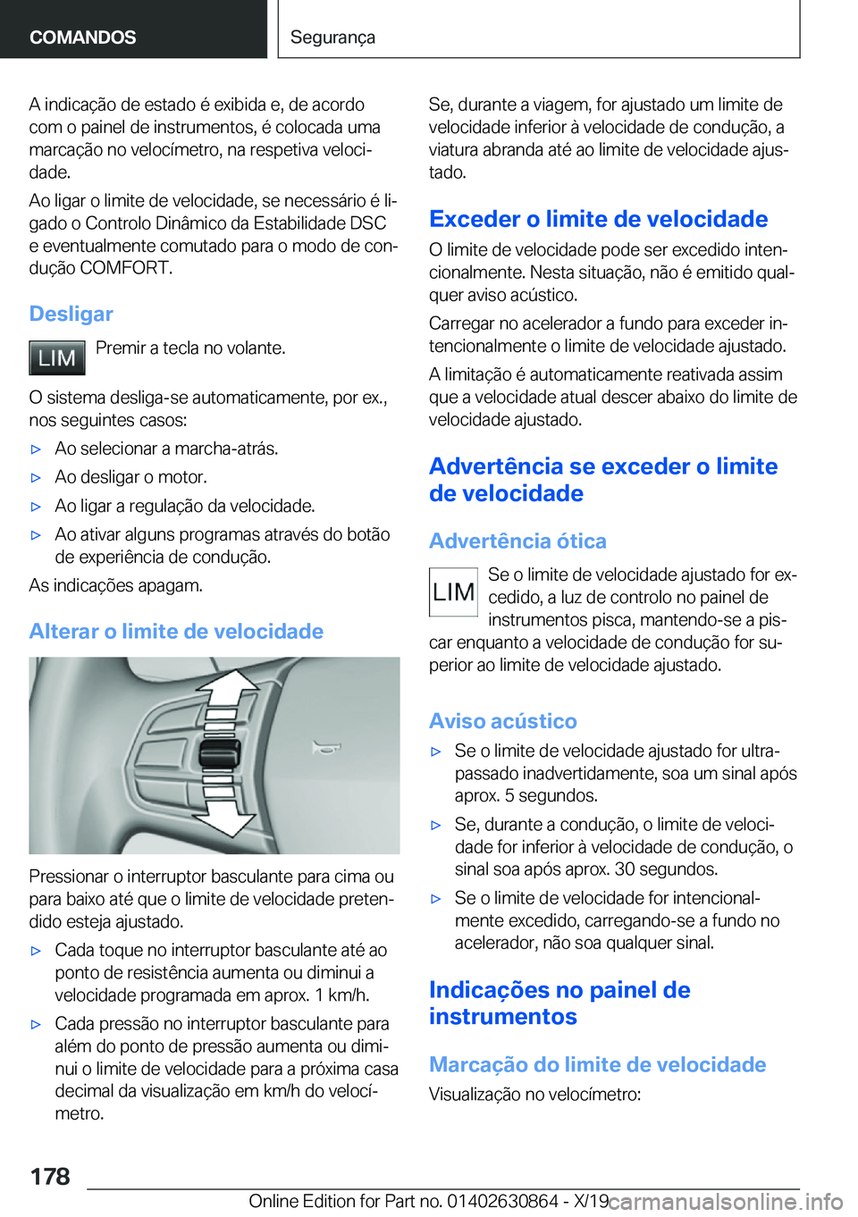 BMW 4 SERIES GRAN COUPE 2020  Manual do condutor (in Portuguese) �A��i�n�d�i�c�a�