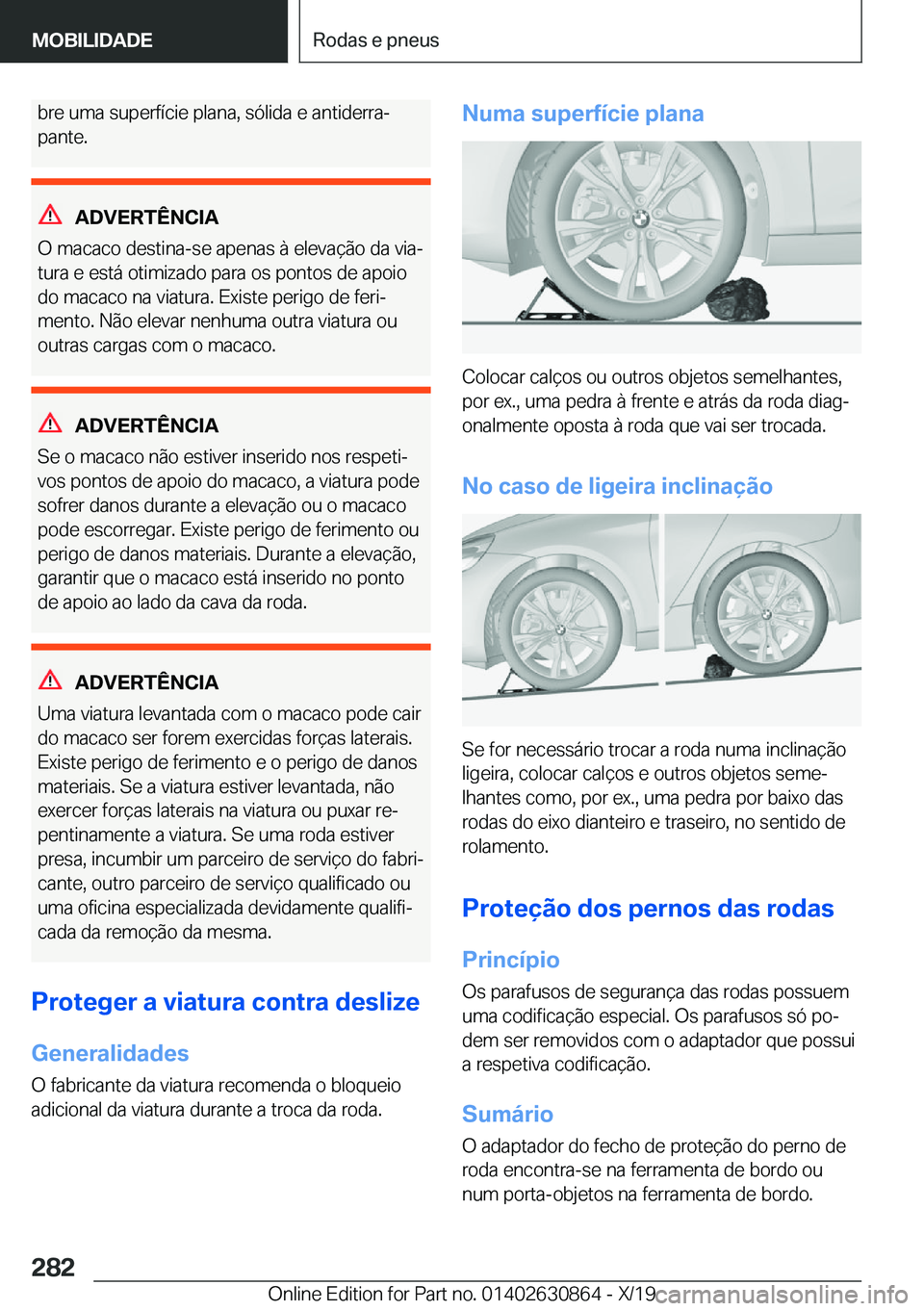 BMW 4 SERIES GRAN COUPE 2020  Manual do condutor (in Portuguese) �b�r�e��u�m�a��s�u�p�e�r�f�
