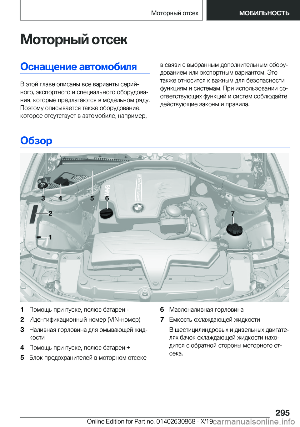 BMW 4 SERIES GRAN COUPE 2020  Руково 