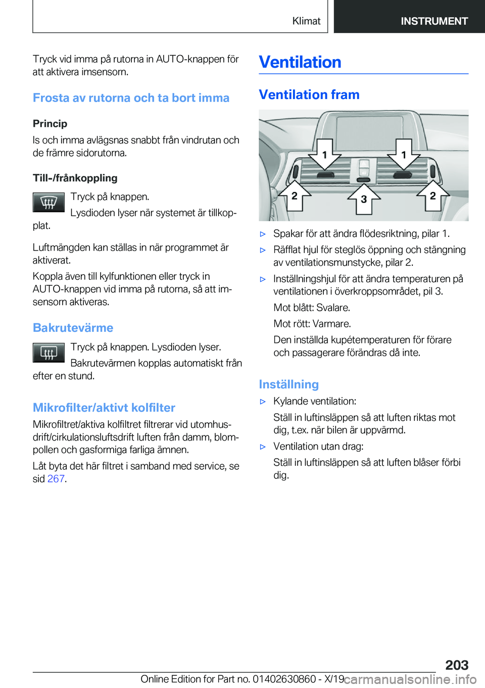 BMW 4 SERIES GRAN COUPE 2020  InstruktionsbÖcker (in Swedish) �T�r�y�c�k��v�i�d��i�m�m�a��p�å��r�u�t�o�r�n�a��i�n��A�U�T�O�-�k�n�a�p�p�e�n��f�