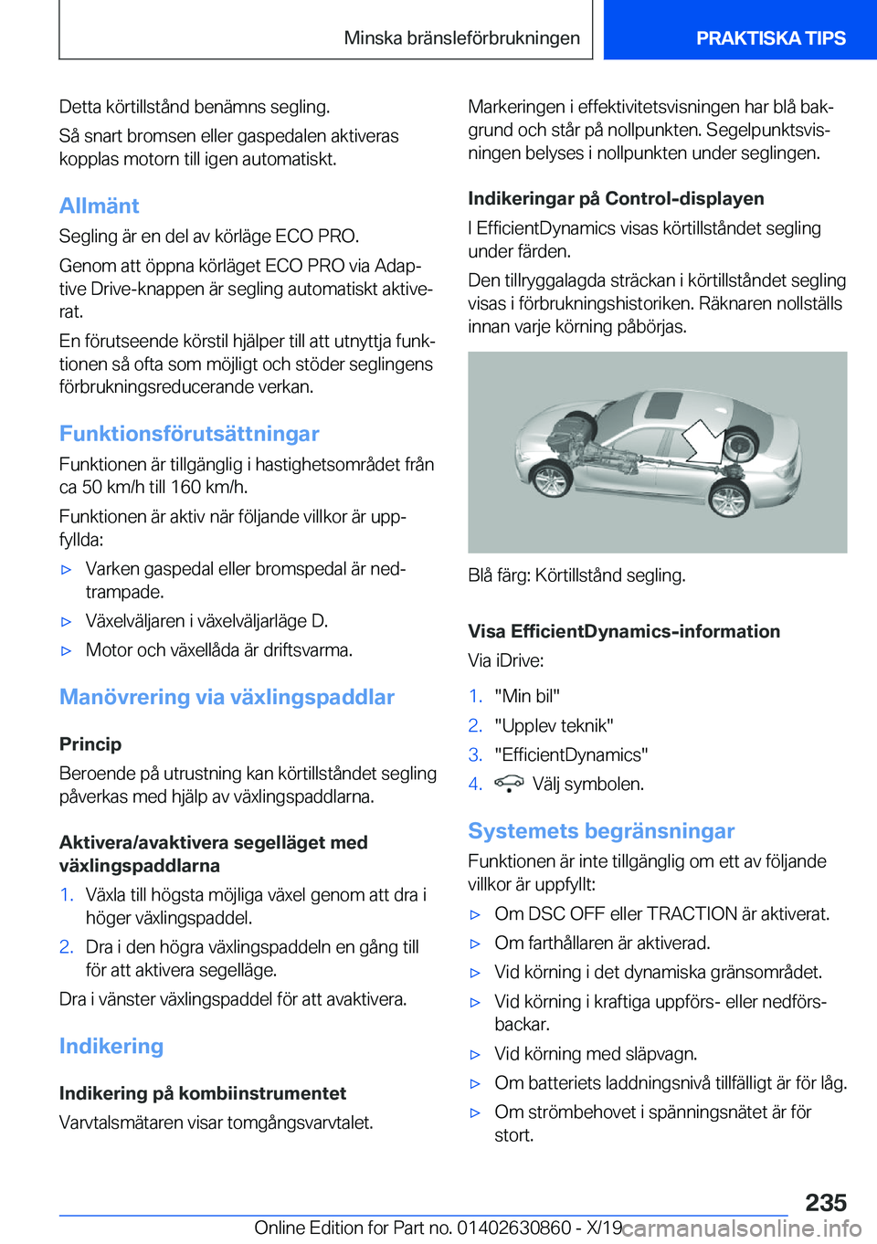 BMW 4 SERIES GRAN COUPE 2020  InstruktionsbÖcker (in Swedish) �D�e�t�t�a��k�