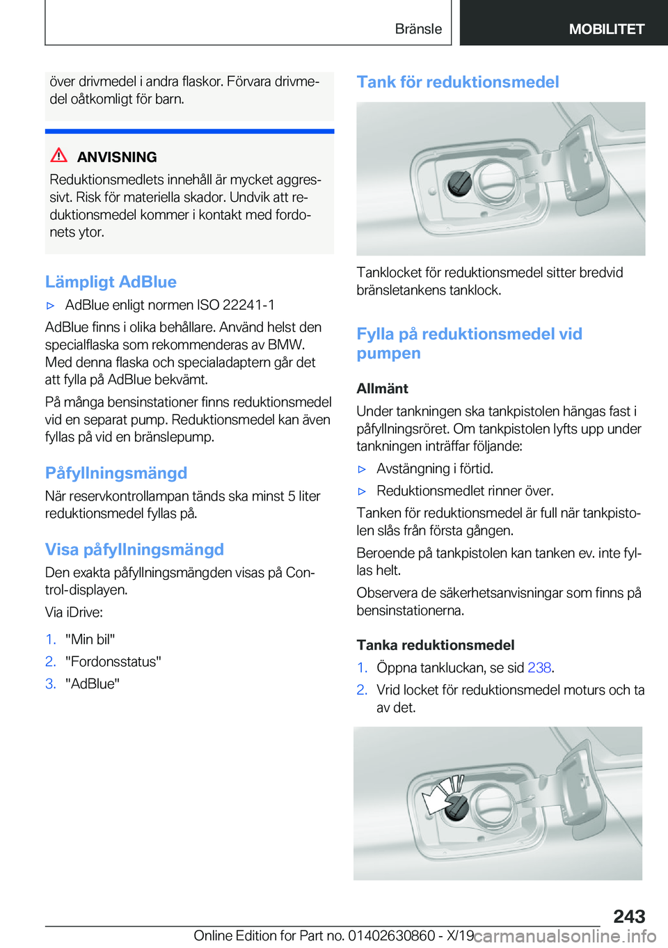 BMW 4 SERIES GRAN COUPE 2020  InstruktionsbÖcker (in Swedish) �