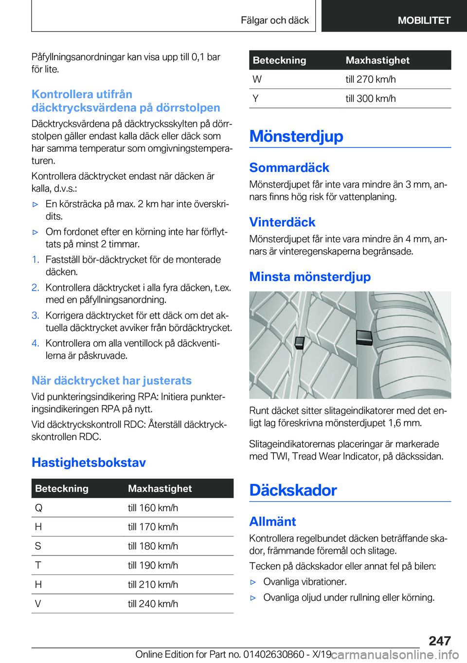 BMW 4 SERIES GRAN COUPE 2020  InstruktionsbÖcker (in Swedish) �P�å�f�y�l�l�n�i�n�g�s�a�n�o�r�d�n�i�n�g�a�r��k�a�n��v�i�s�a��u�p�p��t�i�l�l��0�,�1��b�a�r�f�