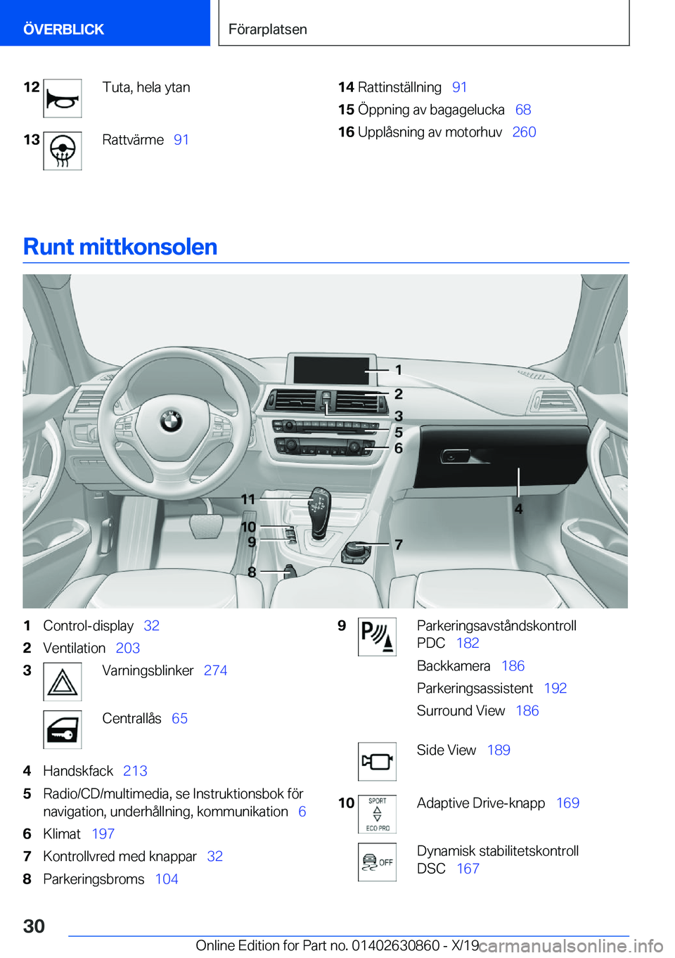 BMW 4 SERIES GRAN COUPE 2020  InstruktionsbÖcker (in Swedish) �1�2�T�u�t�a�,��h�e�l�a��y�t�a�n�1�3�R�a�t�t�v�ä�r�m�e\_�9�1�1�4�R�a�t�t�i�n�s�t�ä�l�l�n�i�n�g\_ �9�1�1�5�