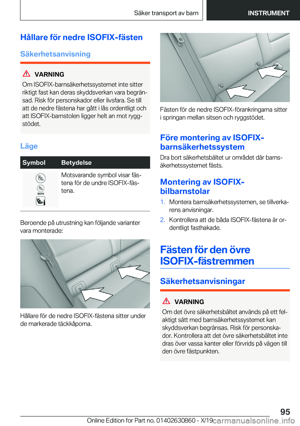 BMW 4 SERIES GRAN COUPE 2020  InstruktionsbÖcker (in Swedish) �H�å�l�l�a�r�e��f�