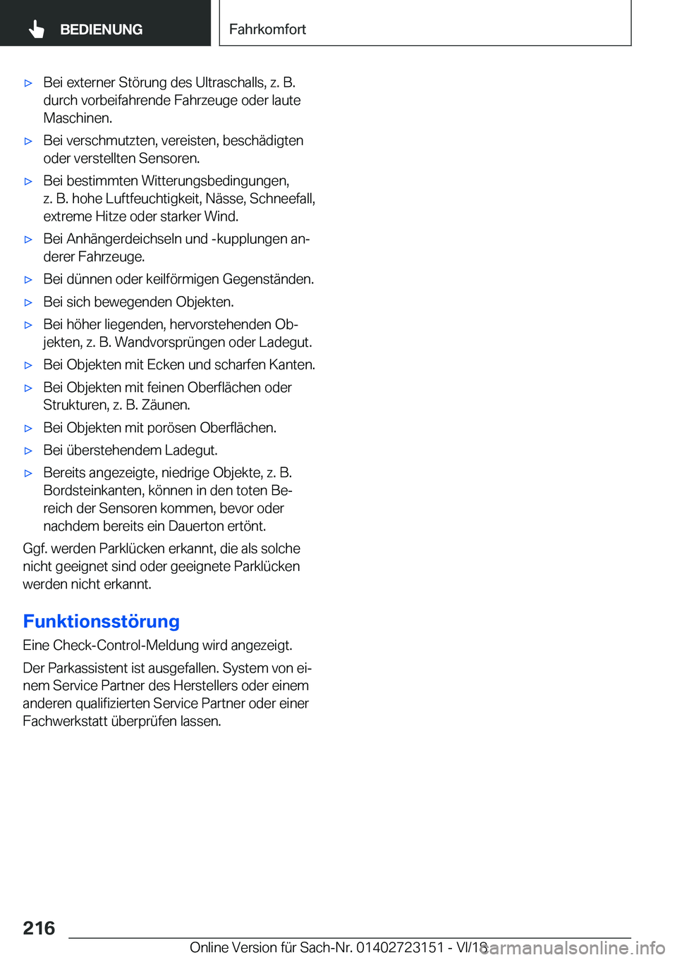 BMW 4 SERIES GRAN COUPE 2019  Betriebsanleitungen (in German) x�B�e�i��e�x�t�e�r�n�e�r��S�t�