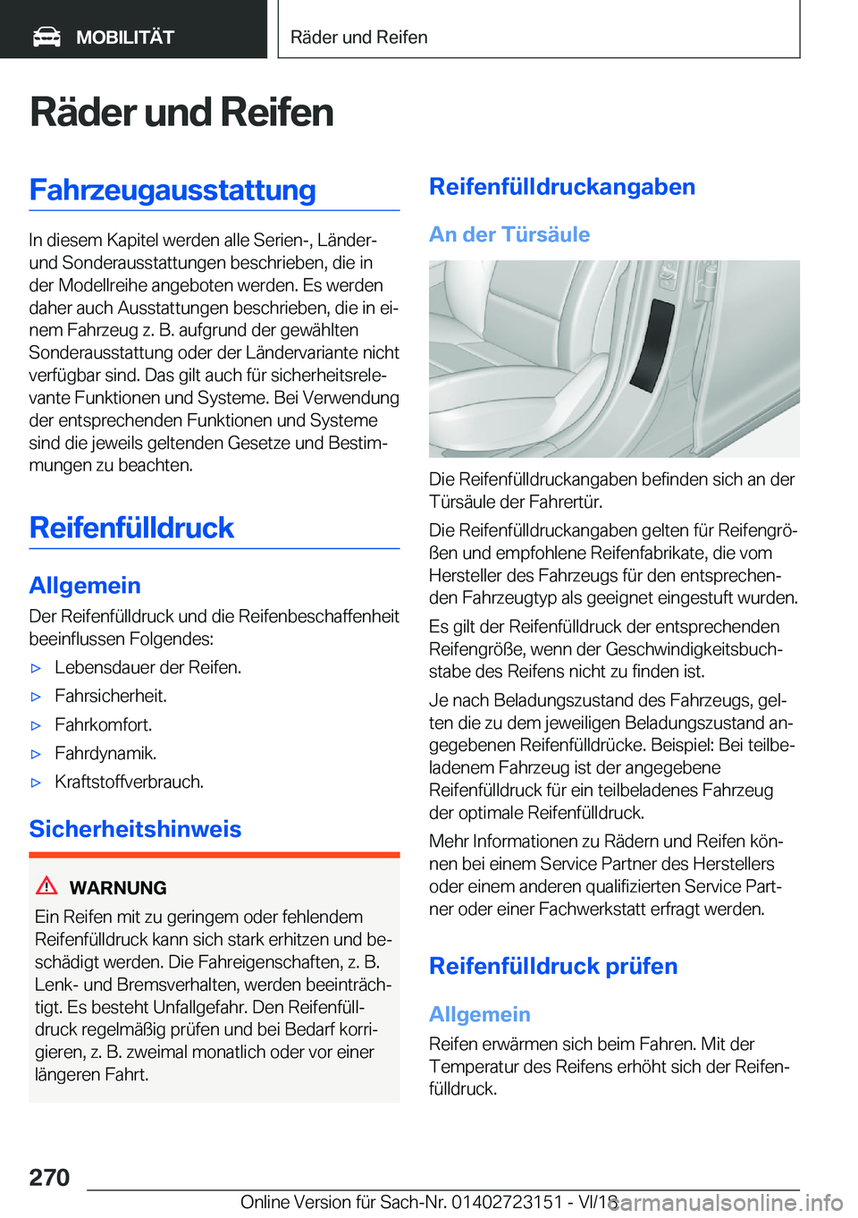 BMW 4 SERIES GRAN COUPE 2019  Betriebsanleitungen (in German) �R�