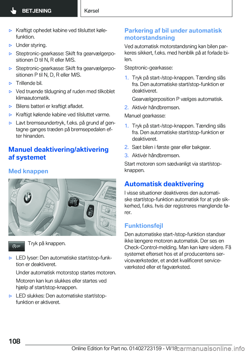 BMW 4 SERIES GRAN COUPE 2019  InstruktionsbØger (in Danish) 'x�K�r�a�f�t�i�g�t��o�p�h�e�d�e�t��k�a�b�i�n�e��v�e�d��t�i�l�s�l�u�t�t�e�t��k�
