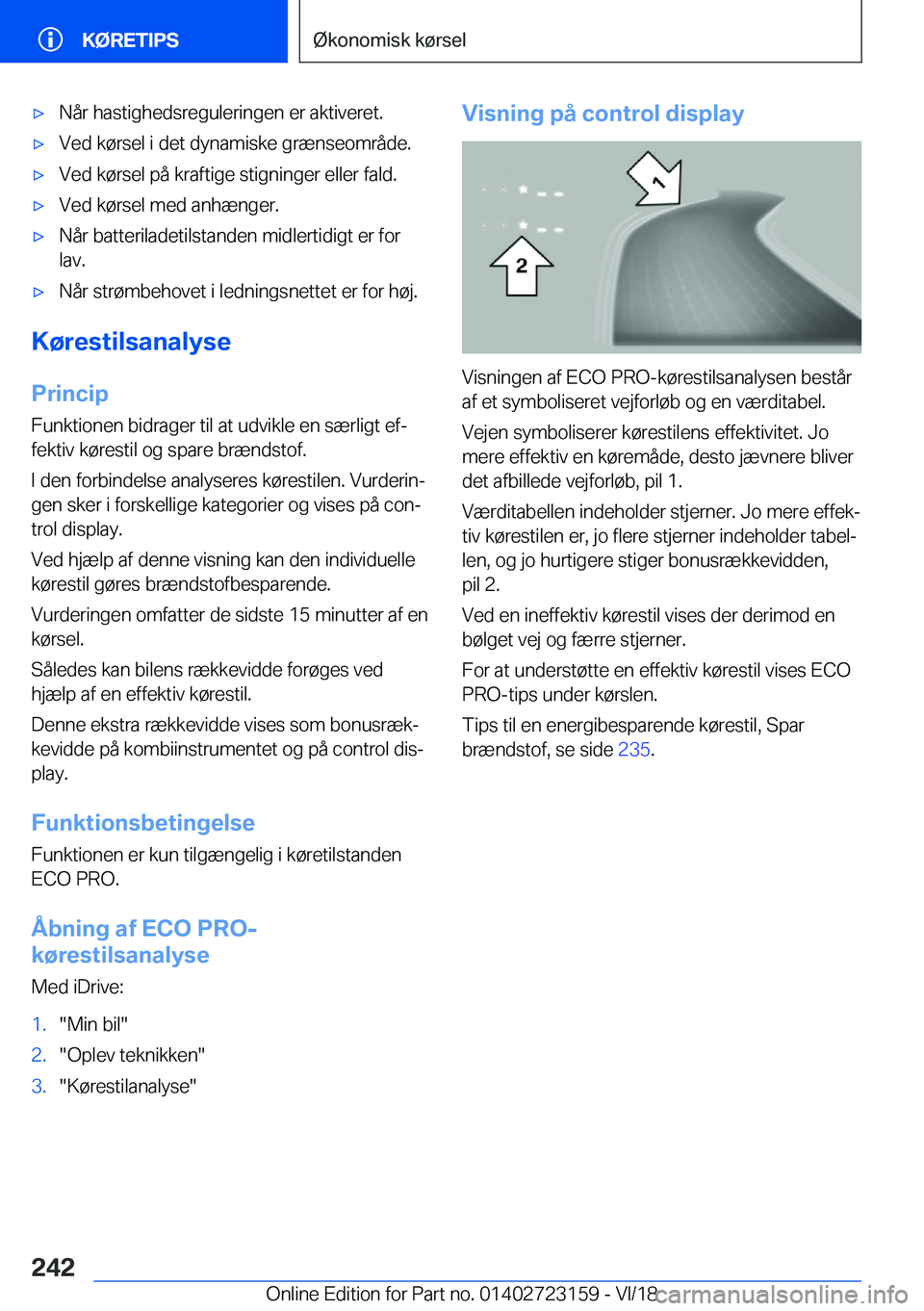 BMW 4 SERIES GRAN COUPE 2019  InstruktionsbØger (in Danish) 'x�N�å�r��h�a�s�t�i�g�h�e�d�s�r�e�g�u�l�e�r�i�n�g�e�n��e�r��a�k�t�i�v�e�r�e�t�.'x�V�e�d��k�