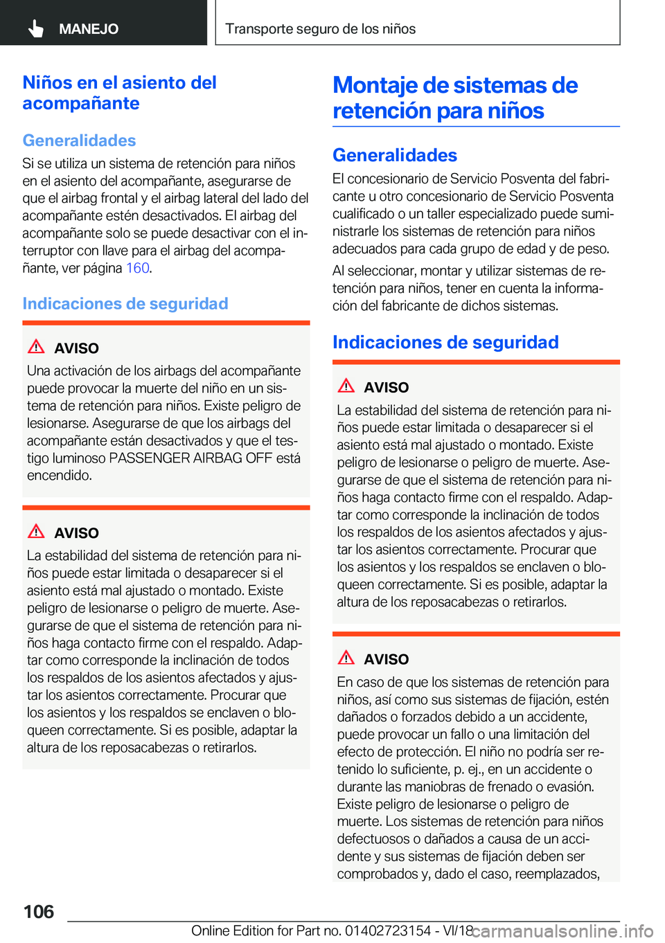 BMW 4 SERIES GRAN COUPE 2019  Manuales de Empleo (in Spanish) �N�i�