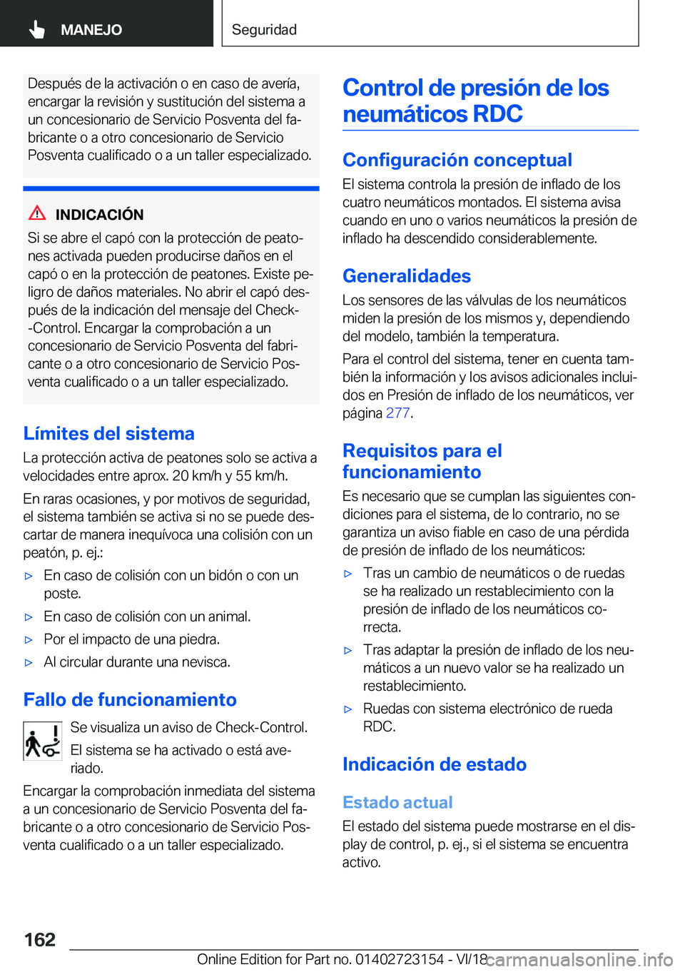 BMW 4 SERIES GRAN COUPE 2019  Manuales de Empleo (in Spanish) �D�e�s�p�u�