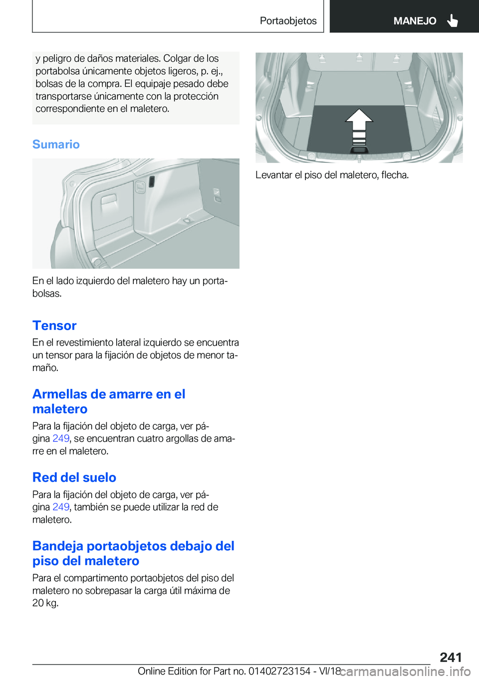 BMW 4 SERIES GRAN COUPE 2019  Manuales de Empleo (in Spanish) �y��p�e�l�i�g�r�o��d�e��d�a�