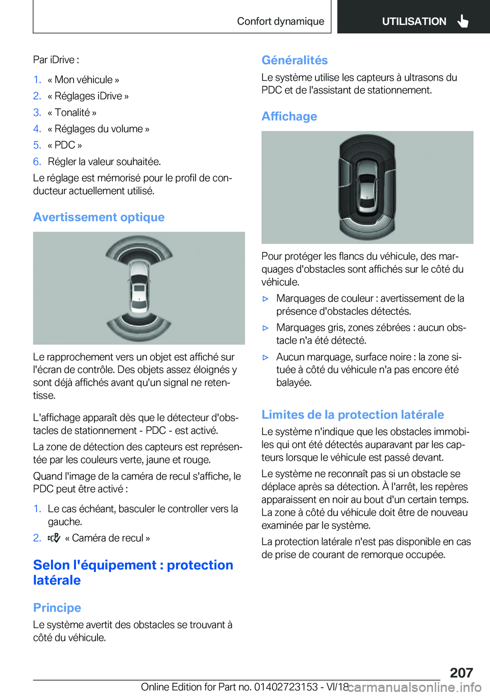 BMW 4 SERIES GRAN COUPE 2019  Notices Demploi (in French) �P�a�r��i�D�r�i�v�e��:�1�.�k��M�o�n��v�é�h�i�c�u�l�e��{�2�.�k��R�é�g�l�a�g�e�s��i�D�r�i�v�e��{�3�.�k��T�o�n�a�l�i�t�é��{�4�.�k��R�é�g�l�a�g�e�s��d�u��v�o�l�u�m�e��{�5�.�k��P�D�C��{