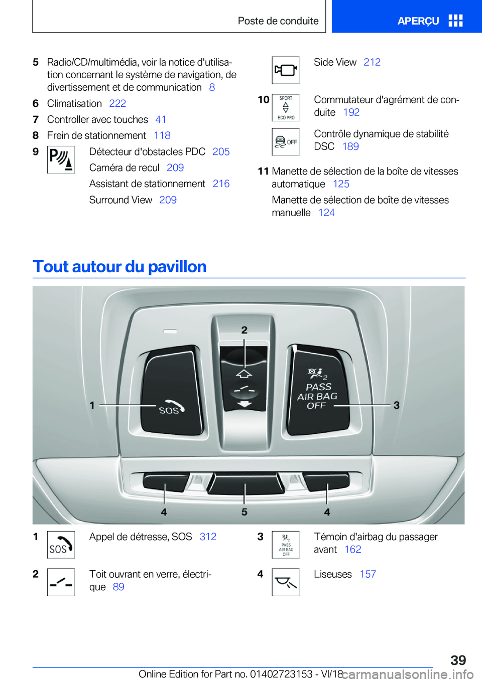 BMW 4 SERIES GRAN COUPE 2019  Notices Demploi (in French) �5�R�a�d�i�o�/�C�D�/�m�u�l�t�i�m�é�d�i�a�,��v�o�i�r��l�a��n�o�t�i�c�e��d�'�u�t�i�l�i�s�aj
�t�i�o�n��c�o�n�c�e�r�n�a�n�t��l�e��s�y�s�t�è�m�e��d�e��n�a�v�i�g�a�t�i�o�n�,��d�e
�d�i�v�e�r