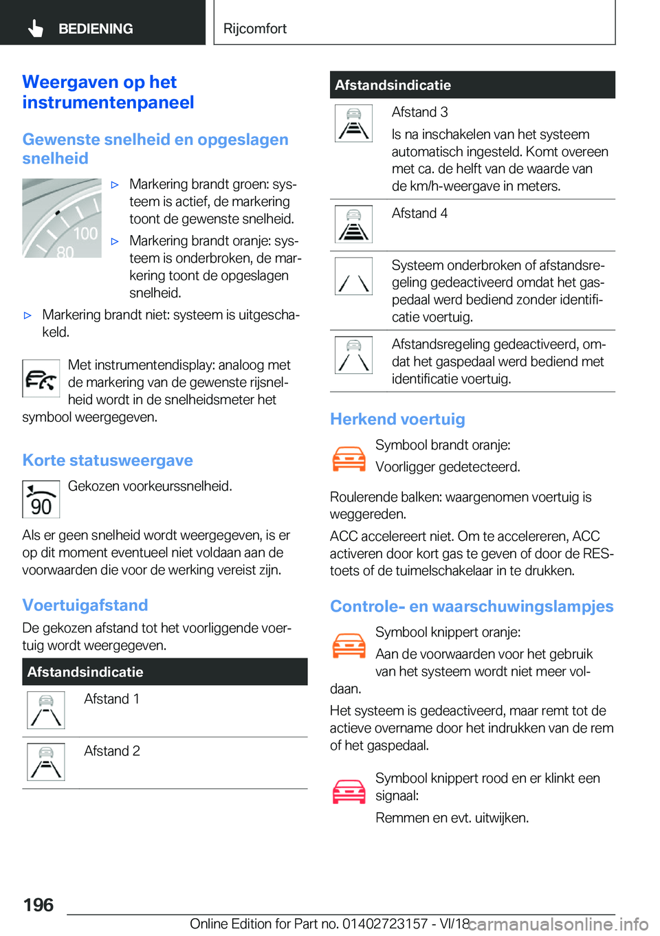 BMW 4 SERIES GRAN COUPE 2019  Instructieboekjes (in Dutch) �W�e�e�r�g�a�v�e�n��o�p��h�e�t
�i�n�s�t�r�u�m�e�n�t�e�n�p�a�n�e�e�l
�G�e�w�e�n�s�t�e��s�n�e�l�h�e�i�d��e�n��o�p�g�e�s�l�a�g�e�n
�s�n�e�l�h�e�i�d'x�M�a�r�k�e�r�i�n�g��b�r�a�n�d�t��g�r�o�e�n�