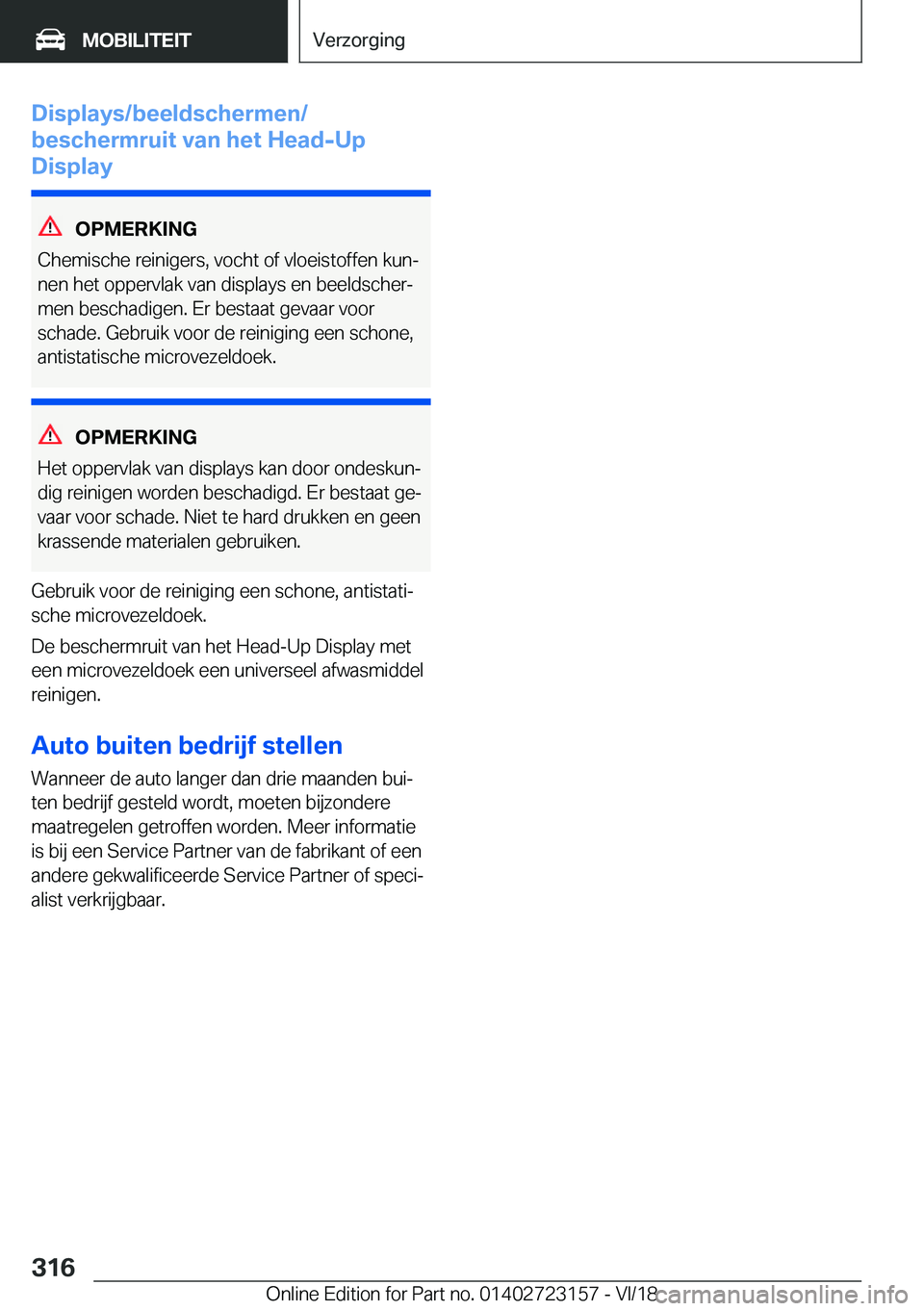 BMW 4 SERIES GRAN COUPE 2019  Instructieboekjes (in Dutch) �D�i�s�p�l�a�y�s�/�b�e�e�l�d�s�c�h�e�r�m�e�n�/
�b�e�s�c�h�e�r�m�r�u�i�t��v�a�n��h�e�t��H�e�a�d�-�U�p
�D�i�s�p�l�a�y
�O�P�M�E�R�K�I�N�G
�C�h�e�m�i�s�c�h�e��r�e�i�n�i�g�e�r�s�,��v�o�c�h�t��o�f��v