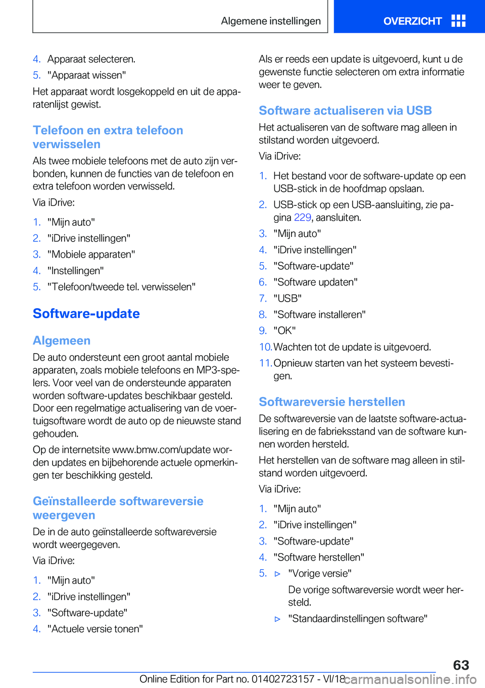 BMW 4 SERIES GRAN COUPE 2019  Instructieboekjes (in Dutch) �4�.�A�p�p�a�r�a�a�t��s�e�l�e�c�t�e�r�e�n�.�5�.��A�p�p�a�r�a�a�t��w�i�s�s�e�n�
�H�e�t��a�p�p�a�r�a�a�t��w�o�r�d�t��l�o�s�g�e�k�o�p�p�e�l�d��e�n��u�i�t��d�e��a�p�p�aj
�r�a�t�e�n�l�i�j�s�t�
