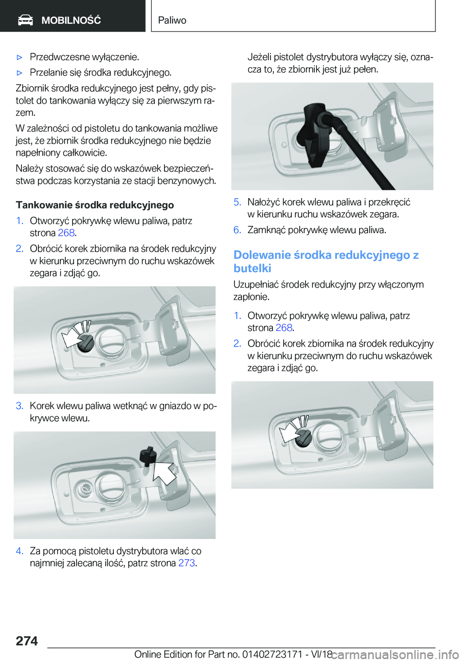 BMW 4 SERIES GRAN COUPE 2019  Instrukcja obsługi (in Polish) 'x�P�r�z�e�d�w�c�z�e�s�n�e��w�y�ł�