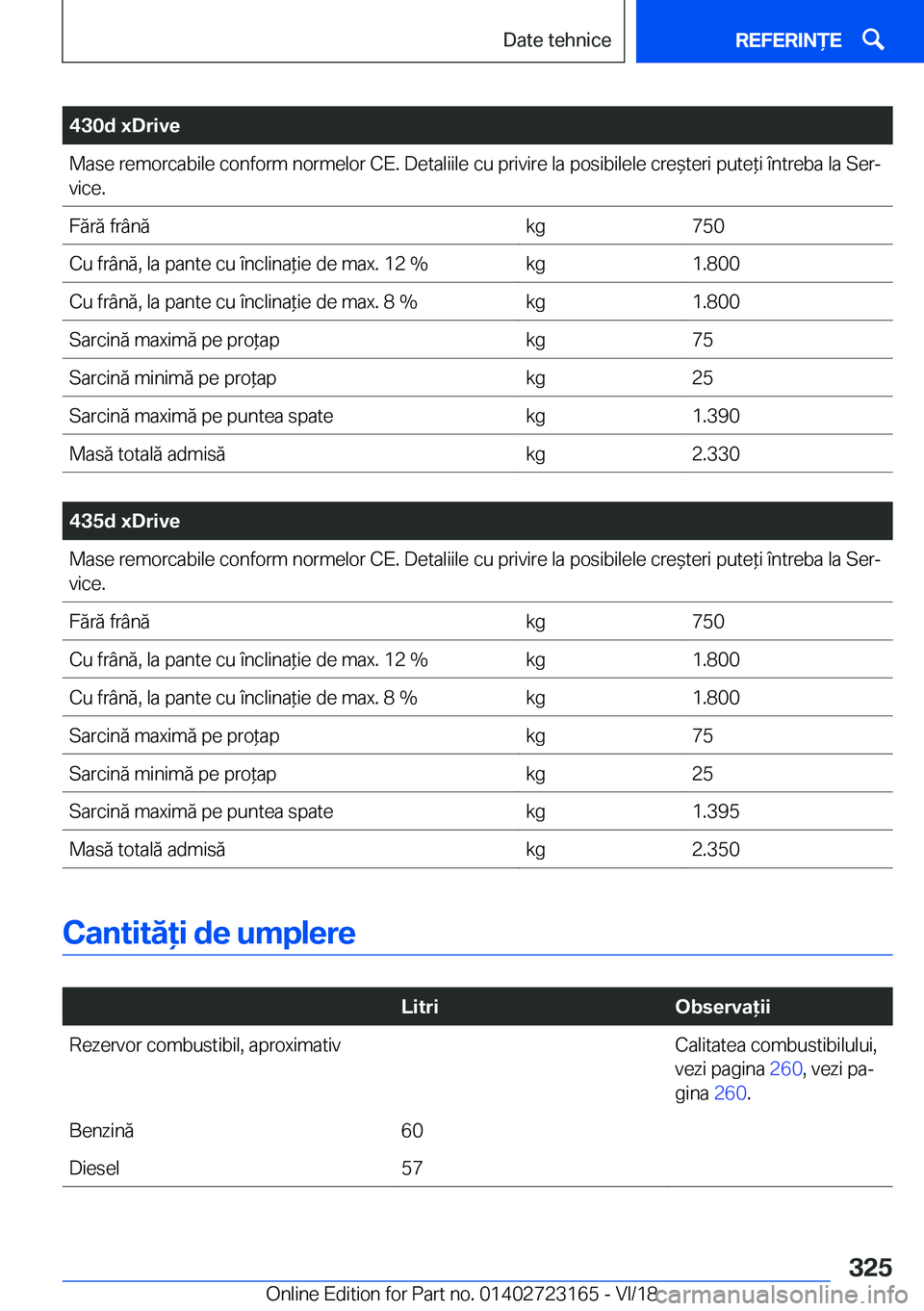 BMW 4 SERIES GRAN COUPE 2019  Ghiduri De Utilizare (in Romanian) �4�3�0�d��x�D�r�i�v�e�M�a�s�e��r�e�m�o�r�c�a�b�i�l�e��c�o�n�f�o�r�m��n�o�r�m�e�l�o�r��C�E�.��D�e�t�a�l�i�i�l�e��c�u��p�r�i�v�i�r�e��l�a��p�o�s�i�b�i�l�e�l�e��c�r�e&�t�e�r�i��p�u�t�e*�i�