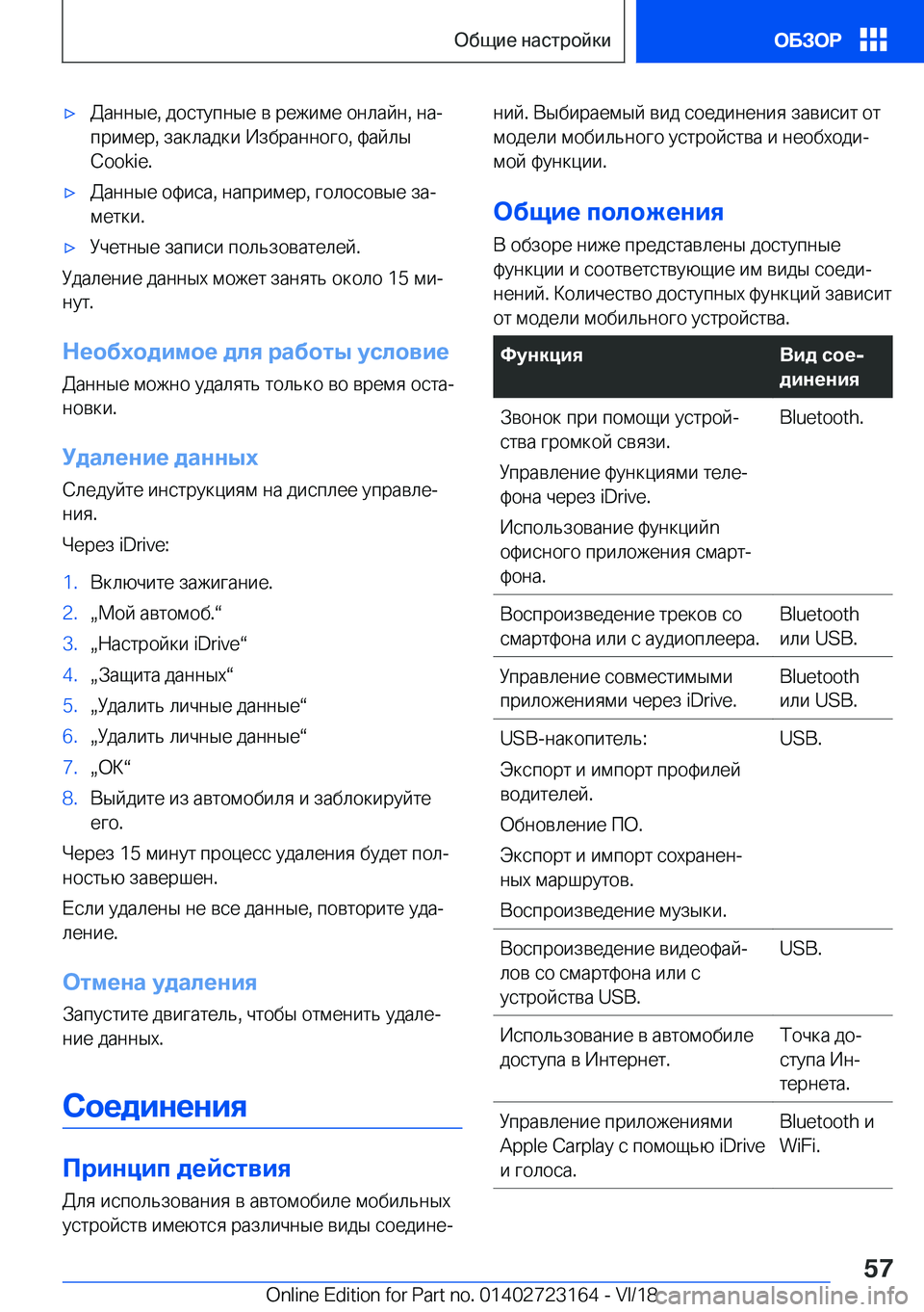 BMW 4 SERIES GRAN COUPE 2019  Руково x 
