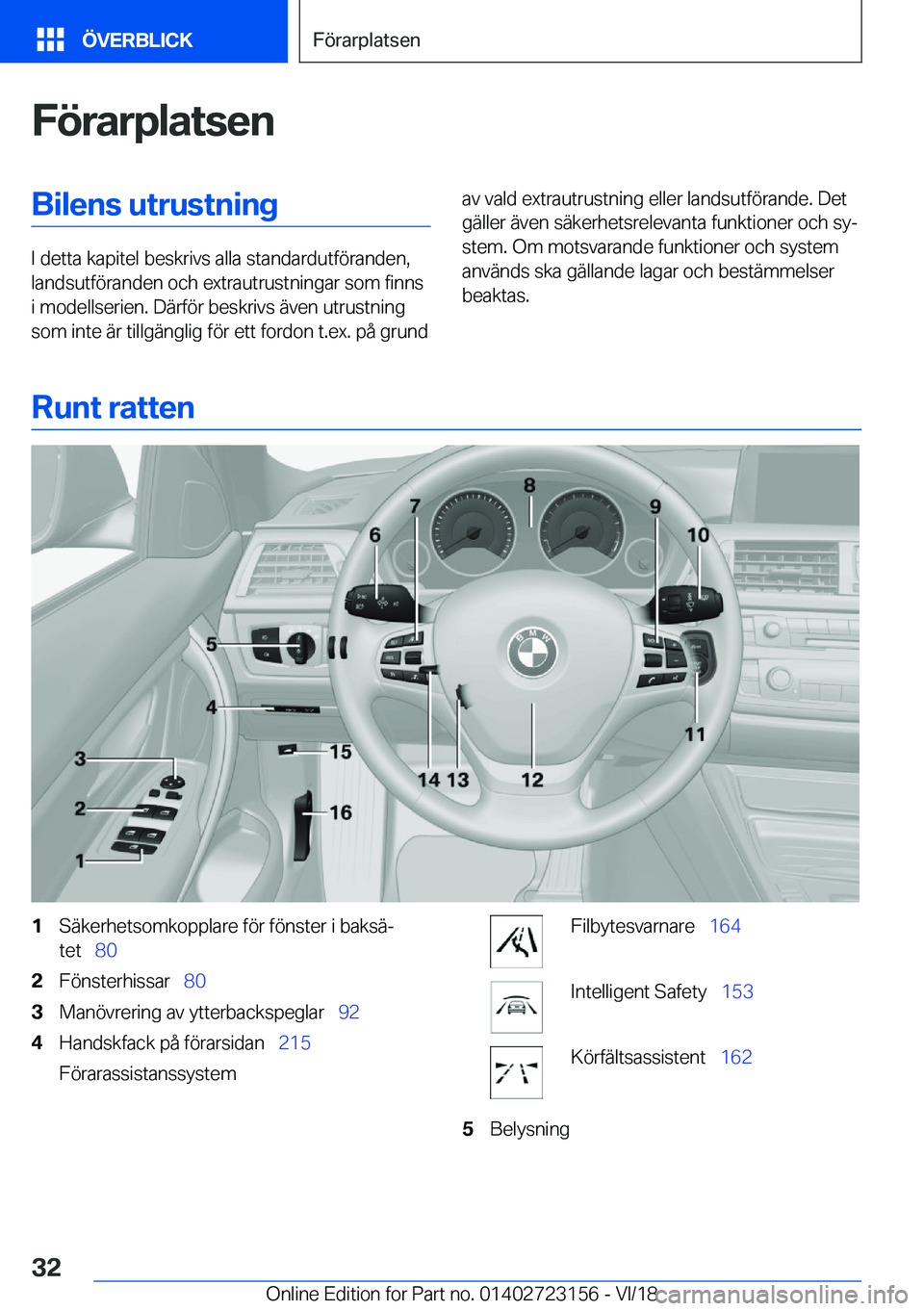 BMW 4 SERIES GRAN COUPE 2019  InstruktionsbÖcker (in Swedish) �F�
