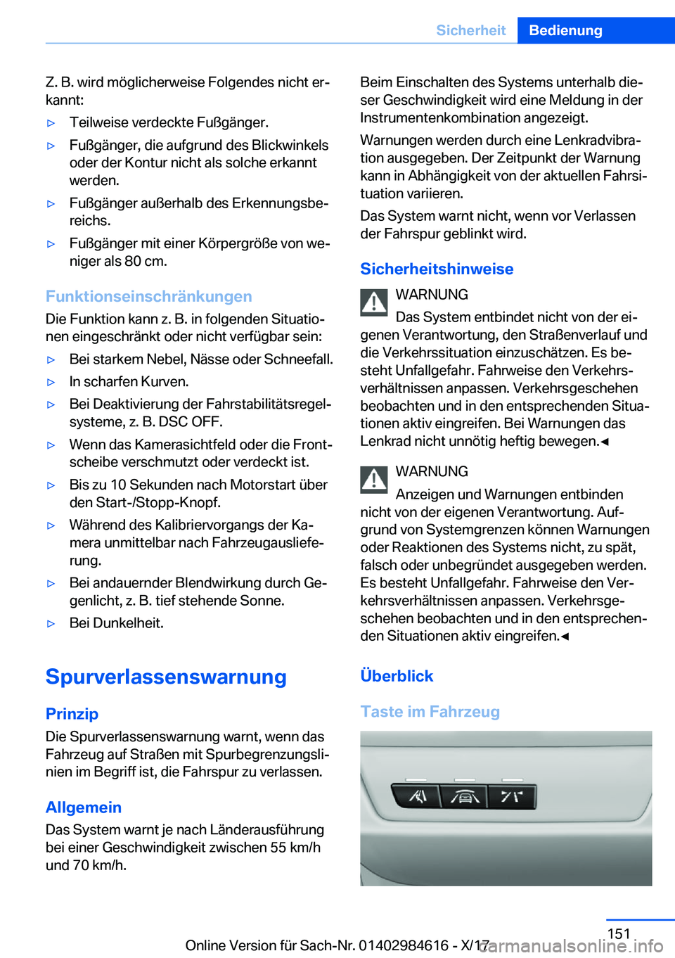 BMW 4 SERIES GRAN COUPE 2018  Betriebsanleitungen (in German) �Z�.� �B�.� �w�i�r�d� �m�