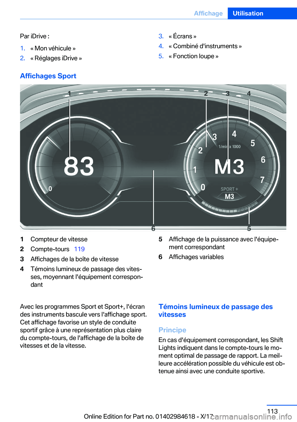 BMW 4 SERIES GRAN COUPE 2018  Notices Demploi (in French) �P�a�r� �i�D�r�i�v�e� �:�1�.�k� �M�o�n� �v�é�h�i�c�u�l�e� �{�2�.�k� �R�é�g�l�a�g�e�s� �i�D�r�i�v�e� �{�3�.�k� �É�c�r�a�n�s� �{�4�.�k� �C�o�m�b�i�n�é� �d�'�i�n�s�t�r�u�m�e�n�t�s� �{�5�.�k� �F�o