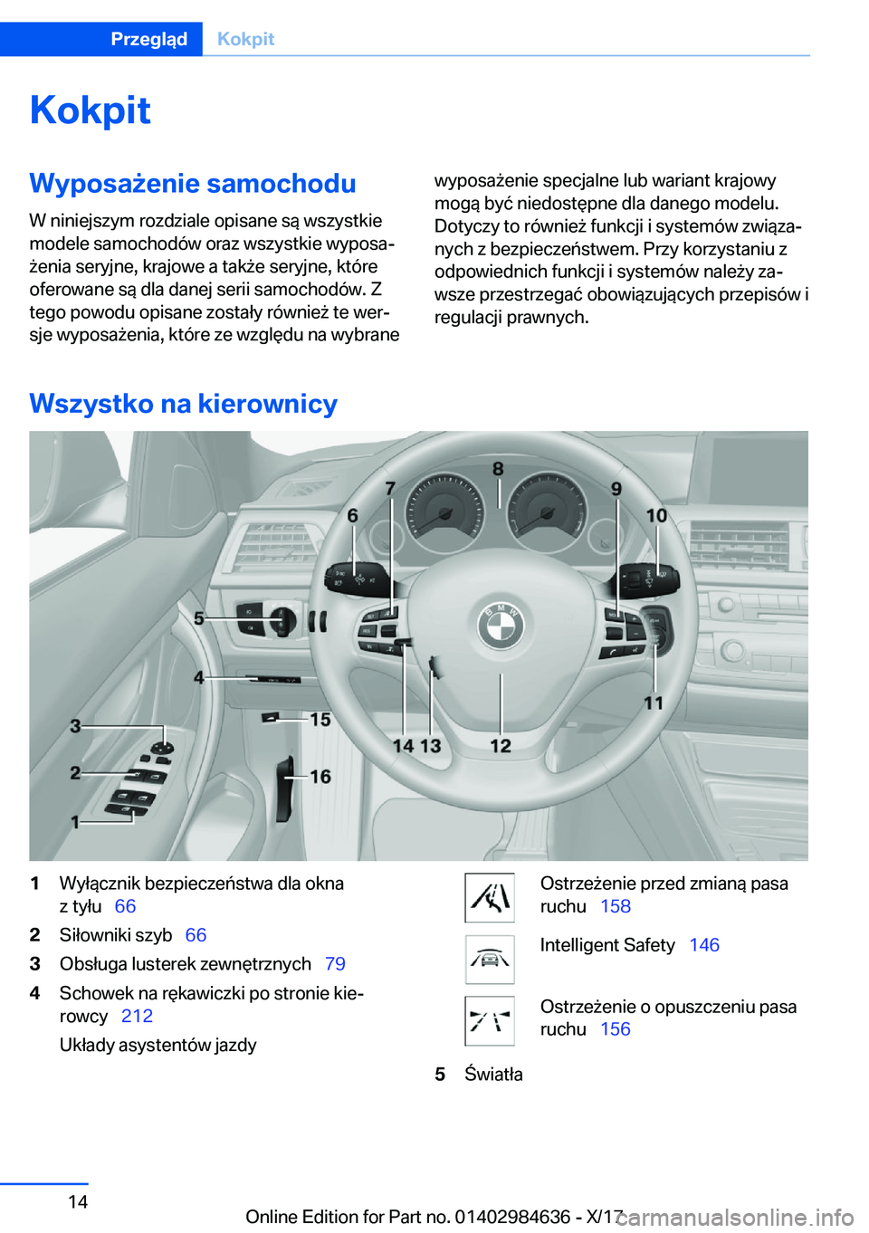 BMW 4 SERIES GRAN COUPE 2018  Instrukcja obsługi (in Polish) �K�o�k�p�i�t�W�y�p�o�s�a9�e�n�i�e��s�a�m�o�c�h�o�d�u�W� �n�i�n�i�e�j�s�z�y�m� �r�o�z�d�z�i�a�l�e� �o�p�i�s�a�n�e� �s�