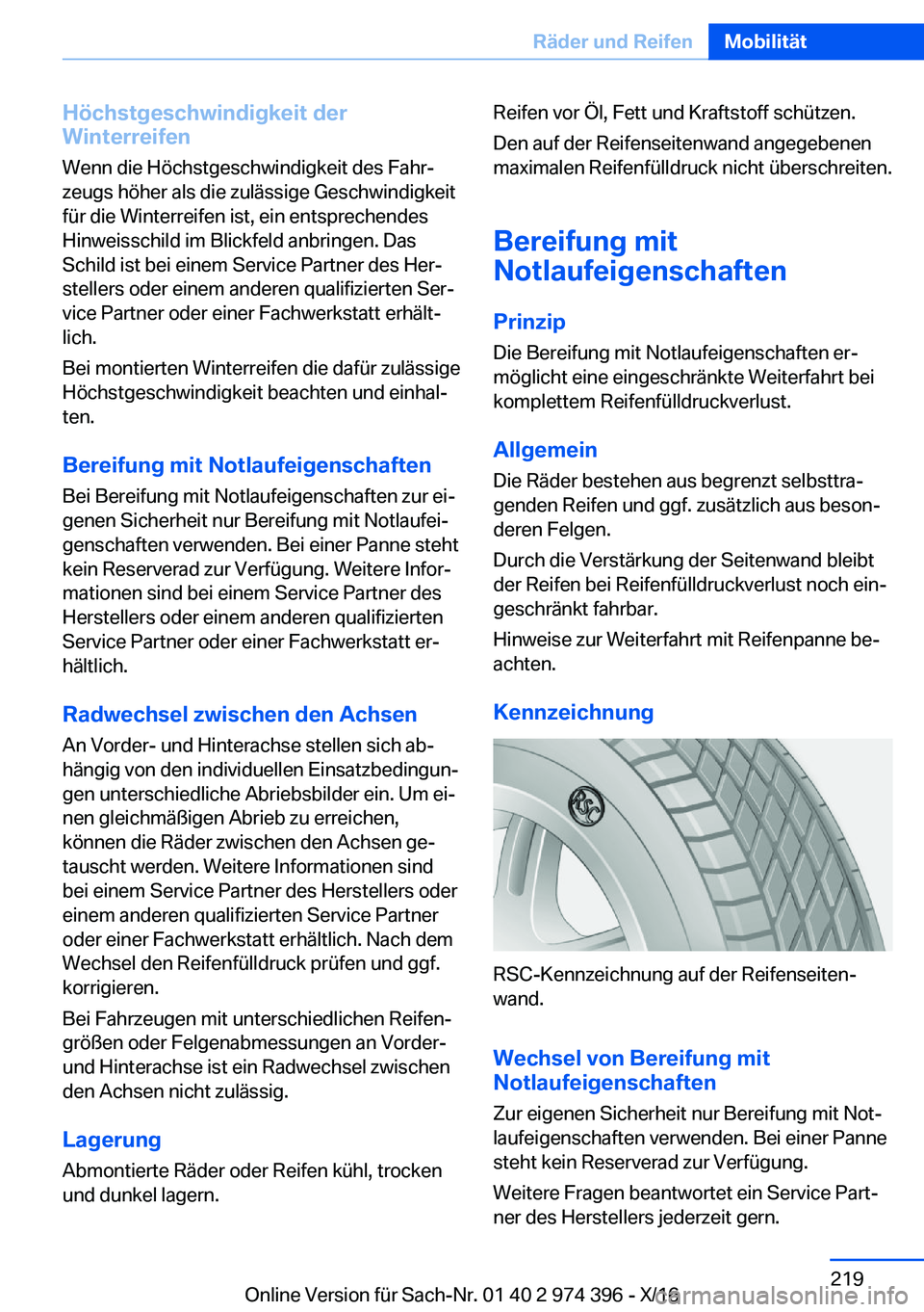BMW 4 SERIES GRAN COUPE 2017  Betriebsanleitungen (in German) �H�