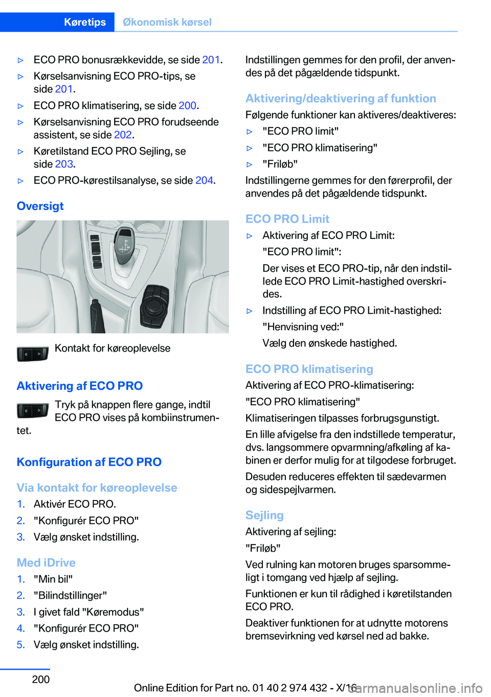 BMW 4 SERIES GRAN COUPE 2017  InstruktionsbØger (in Danish) 'y�E�C�O� �P�R�O� �b�o�n�u�s�r�æ�k�k�e�v�i�d�d�e�,� �s�e� �s�i�d�e� �2�0�1�.'y�K�