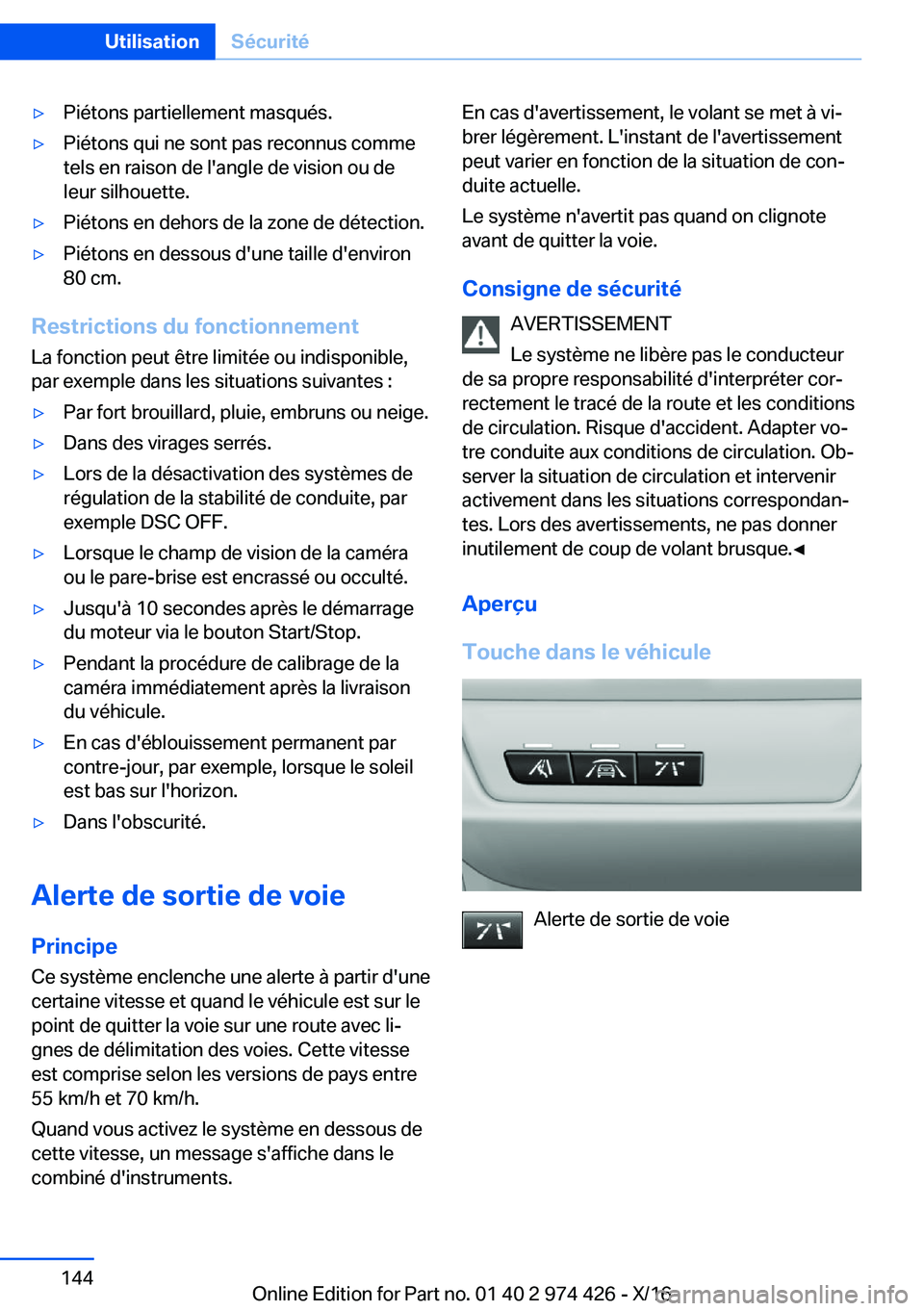 BMW 4 SERIES GRAN COUPE 2017  Notices Demploi (in French) 'y�P�i�é�t�o�n�s� �p�a�r�t�i�e�l�l�e�m�e�n�t� �m�a�s�q�u�é�s�.'y�P�i�é�t�o�n�s� �q�u�i� �n�e� �s�o�n�t� �p�a�s� �r�e�c�o�n�n�u�s� �c�o�m�m�e
�t�e�l�s� �e�n� �r�a�i�s�o�n� �d�e� �l�'�a�n