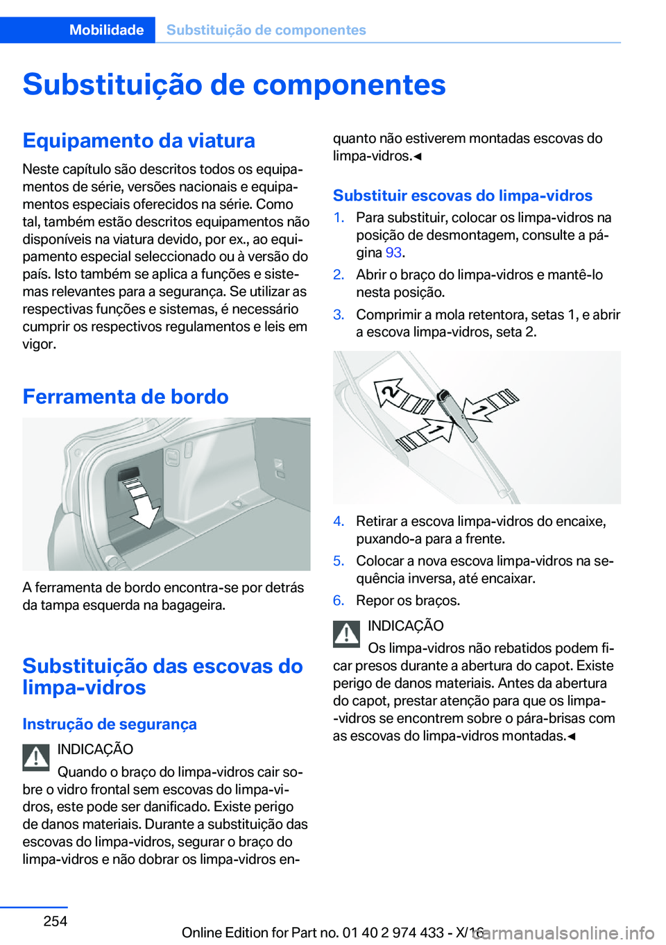 BMW 4 SERIES GRAN COUPE 2017  Manual do condutor (in Portuguese) �S�u�b�s�t�i�t�u�i�