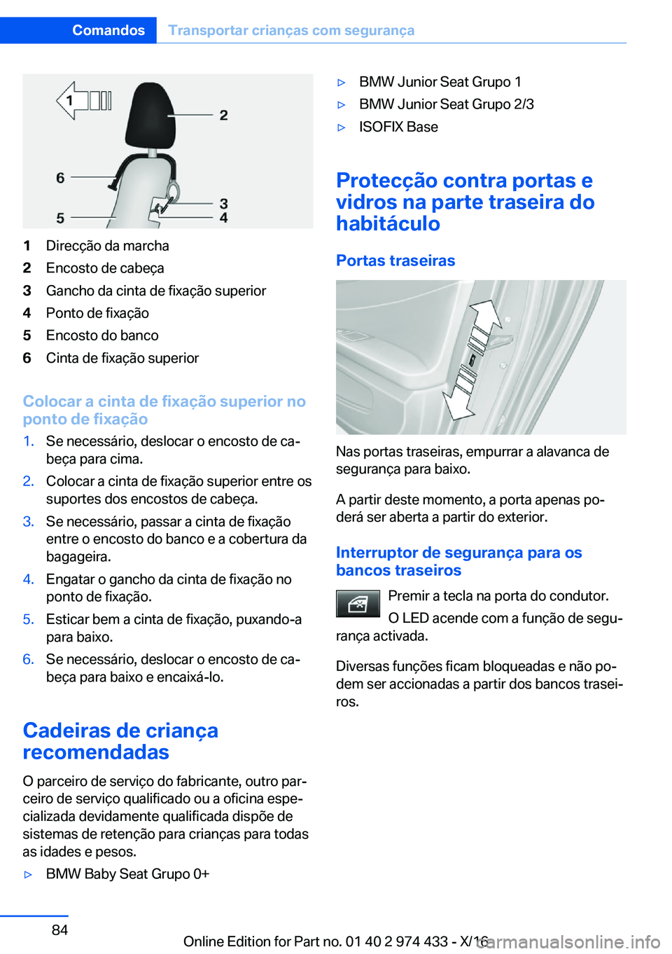 BMW 4 SERIES GRAN COUPE 2017  Manual do condutor (in Portuguese) �1�D�i�r�e�c�