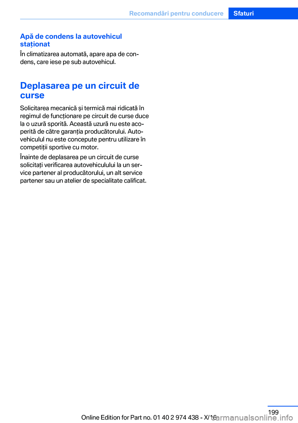 BMW 4 SERIES GRAN COUPE 2017  Ghiduri De Utilizare (in Romanian) �A�p�