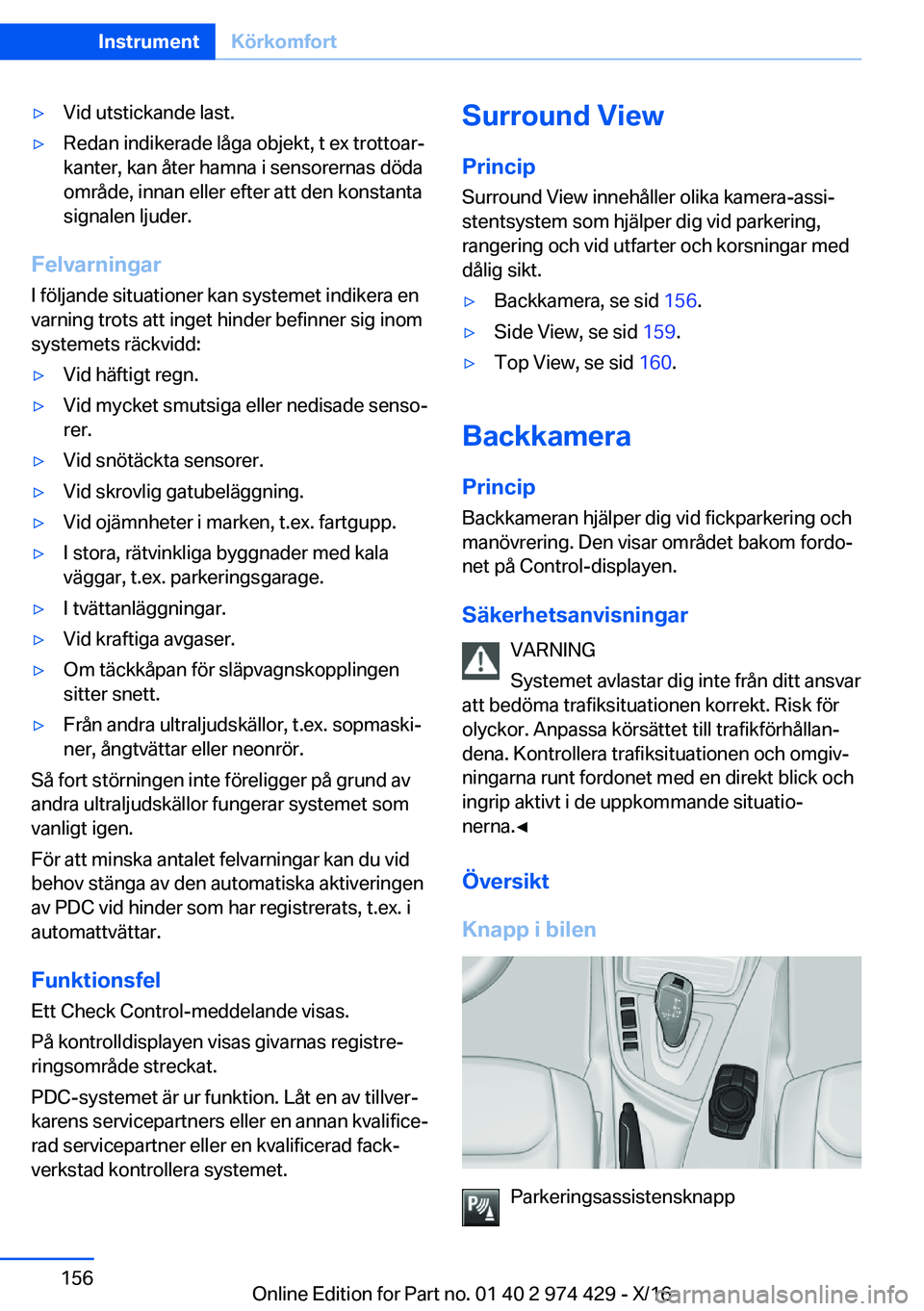 BMW 4 SERIES GRAN COUPE 2017  InstruktionsbÖcker (in Swedish) 'y�V�i�d� �u�t�s�t�i�c�k�a�n�d�e� �l�a�s�t�.'y�R�e�d�a�n� �i�n�d�i�k�e�r�a�d�e� �l�å�g�a� �o�b�j�e�k�t�,� �t� �e�x� �t�r�o�t�t�o�a�rj�k�a�n�t�e�r�,� �k�a�n� �å�t�e�r� �h�a�m�n�a� �i� �s�e�n