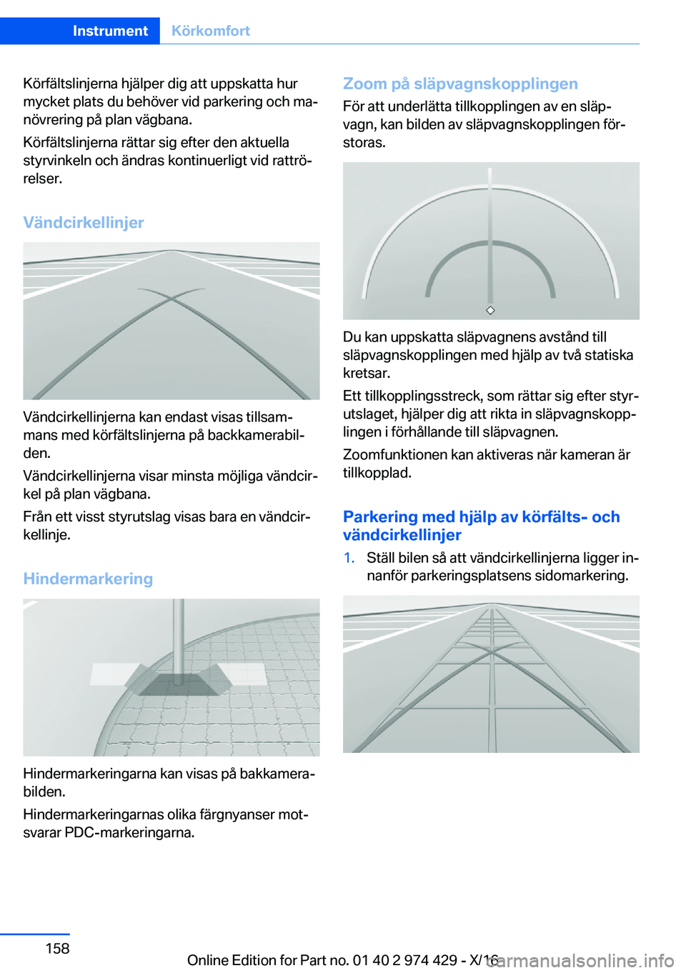 BMW 4 SERIES GRAN COUPE 2017  InstruktionsbÖcker (in Swedish) �K�