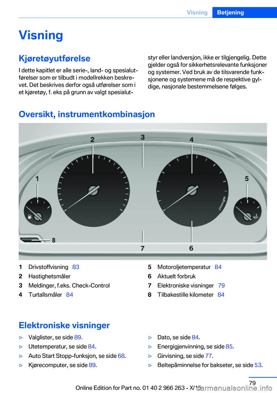 BMW 4 SERIES GRAN COUPE 2016 InstruksjonsbØker (in Norwegian) VisningKjøretøyutførelseI dette kapitlet er alle serie-, land- og spesialut‐
førelser som er tilbudt i modellrekken beskre‐
vet. Det beskrives derfor også utførelser som i
et kjøretøy, f. BMW 4 SERIES GRAN COUPE 2016 InstruksjonsbØker (in Norwegian) VisningKjøretøyutførelseI dette kapitlet er alle serie-, land- og spesialut‐
førelser som er tilbudt i modellrekken beskre‐
vet. Det beskrives derfor også utførelser som i
et kjøretøy, f.