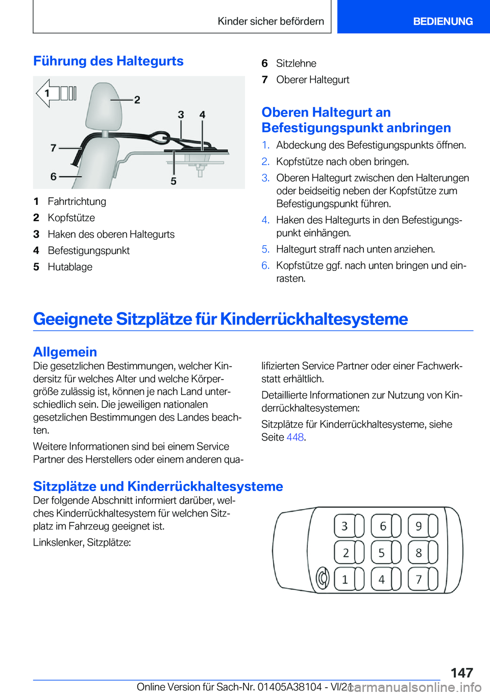 BMW 5 SERIES 2022  Betriebsanleitungen (in German) �F�