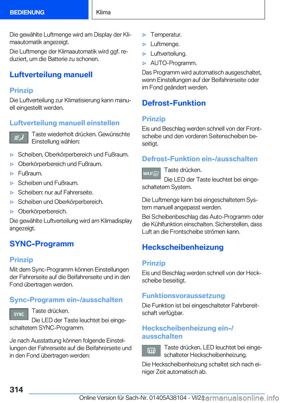 BMW 5 SERIES 2022  Betriebsanleitungen (in German) �D�i�e��g�e�w�
