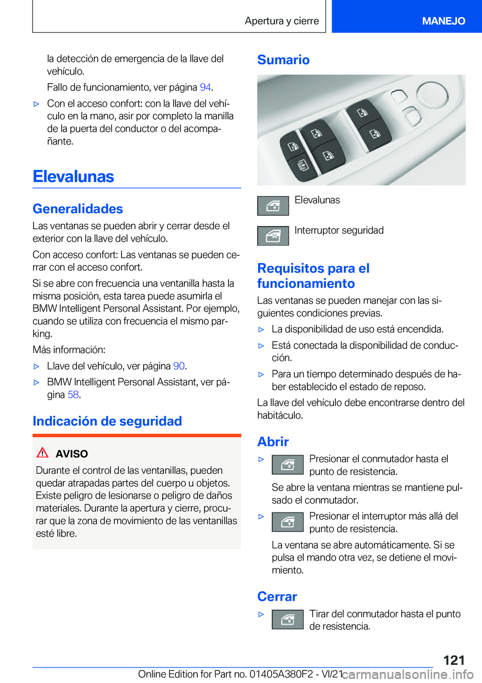 BMW 5 SERIES 2022  Manuales de Empleo (in Spanish) �l�a��d�e�t�e�c�c�i�