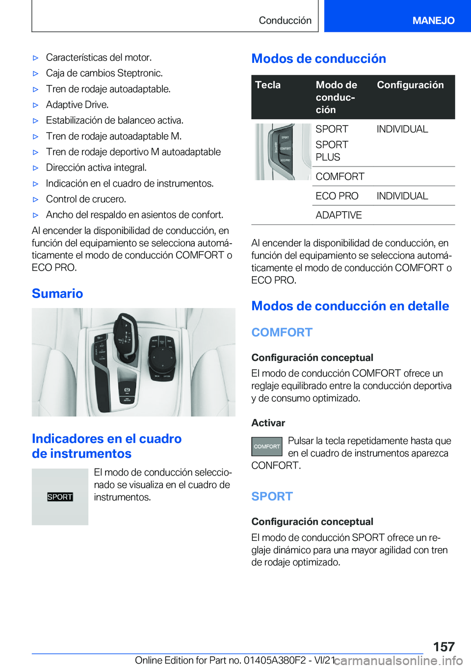 BMW 5 SERIES 2022  Manuales de Empleo (in Spanish) x�C�a�r�a�c�t�e�r�