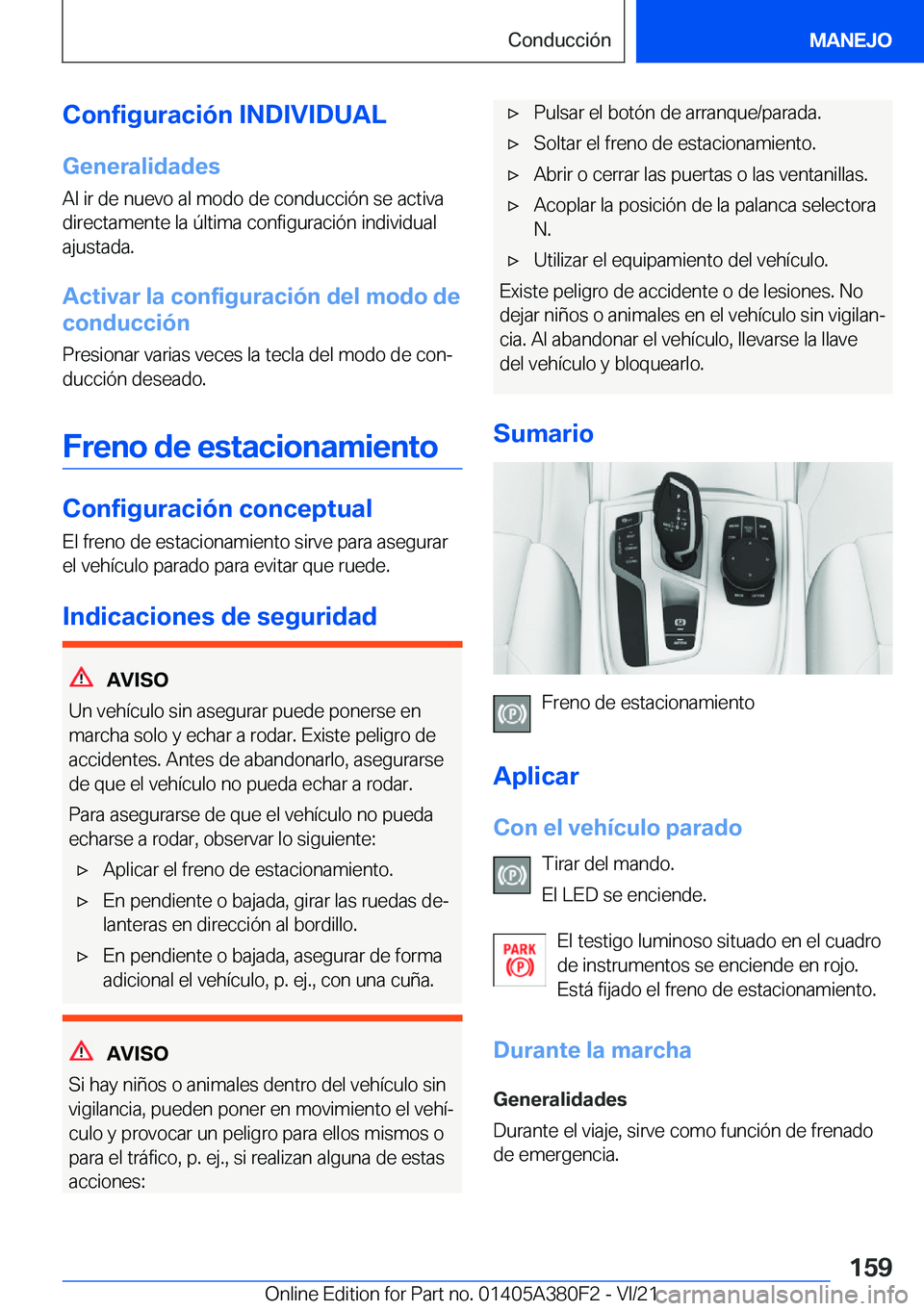 BMW 5 SERIES 2022  Manuales de Empleo (in Spanish) �C�o�n�f�i�g�u�r�a�c�i�