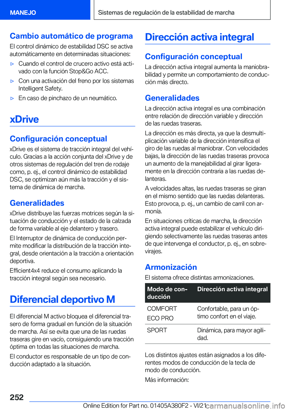 BMW 5 SERIES 2022  Manuales de Empleo (in Spanish) �C�a�m�b�i�o��a�u�t�o�m�
