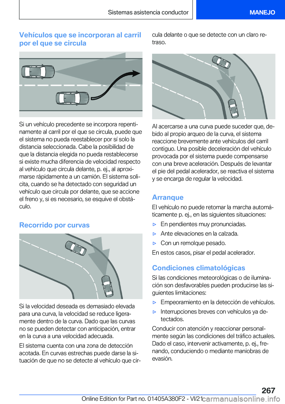 BMW 5 SERIES 2022  Manuales de Empleo (in Spanish) �V�e�h�