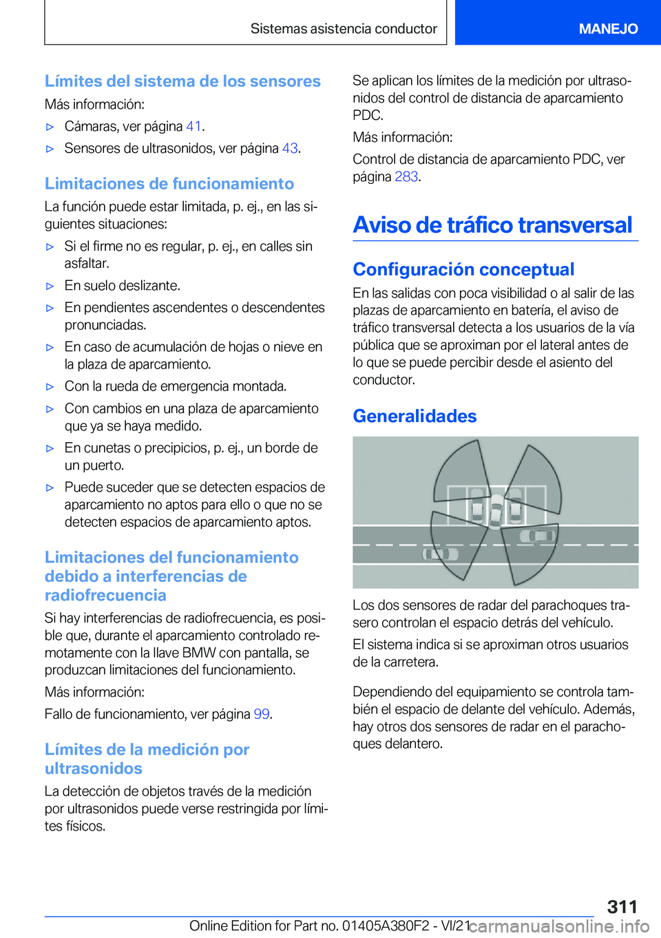 BMW 5 SERIES 2022  Manuales de Empleo (in Spanish) �L�
