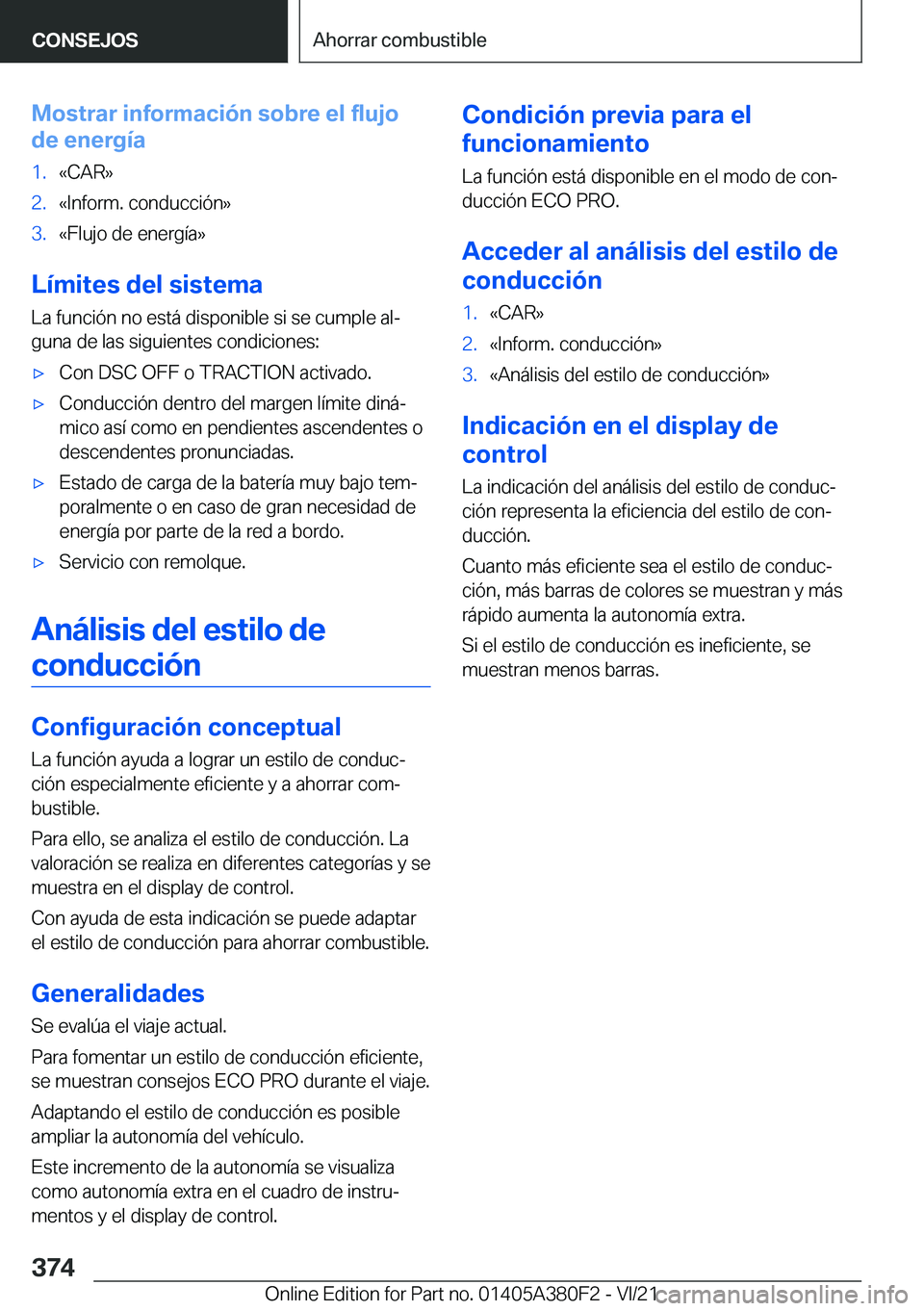 BMW 5 SERIES 2022  Manuales de Empleo (in Spanish) �M�o�s�t�r�a�r��i�n�f�o�r�m�a�c�i�