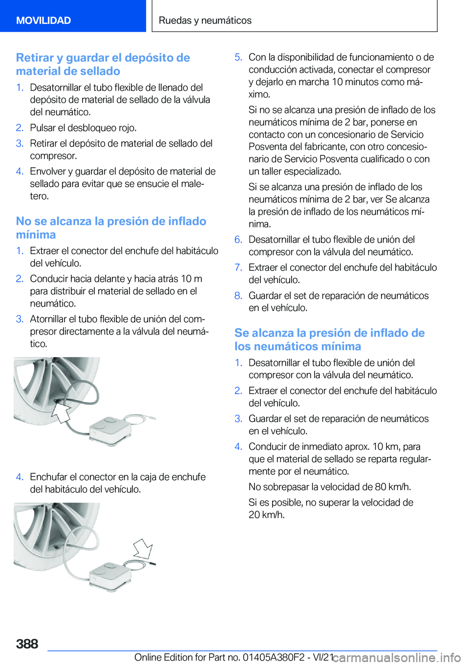 BMW 5 SERIES 2022  Manuales de Empleo (in Spanish) �R�e�t�i�r�a�r��y��g�u�a�r�d�a�r��e�l��d�e�p�