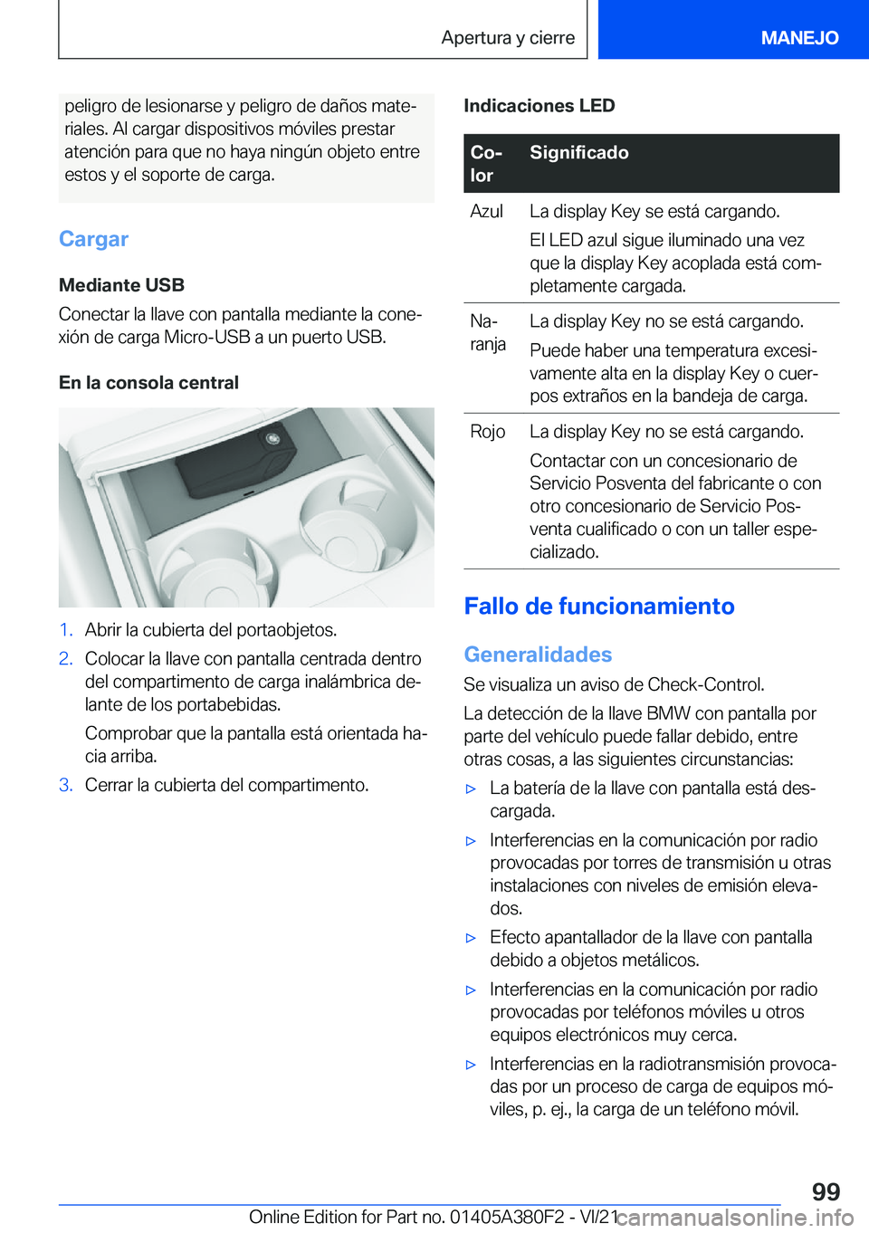 BMW 5 SERIES 2022  Manuales de Empleo (in Spanish) �p�e�l�i�g�r�o��d�e��l�e�s�i�o�n�a�r�s�e��y��p�e�l�i�g�r�o��d�e��d�a�
