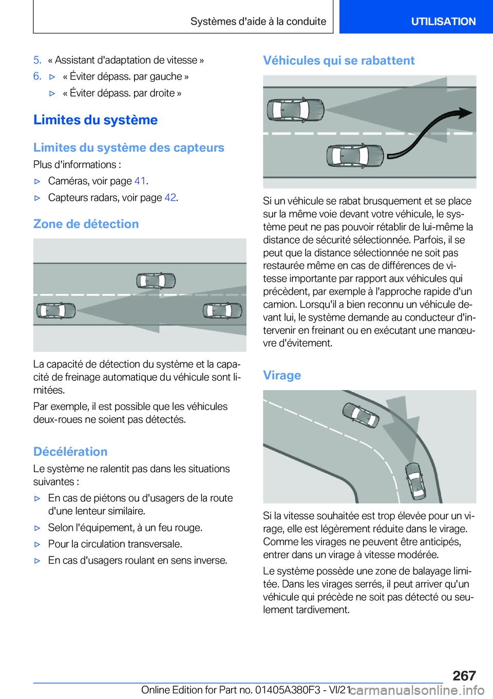 BMW 5 SERIES 2022  Notices Demploi (in French) �5�.�k��A�s�s�i�s�t�a�n�t��d�'�a�d�a�p�t�a�t�i�o�n��d�e��v�i�t�e�s�s�e��{�6�.'x�k��É�v�i�t�e�r��d�é�p�a�s�s�.��p�a�r��g�a�u�c�h�e��{'x�k��É�v�i�t�e�r��d�é�p�a�s�s�.��p�a�r