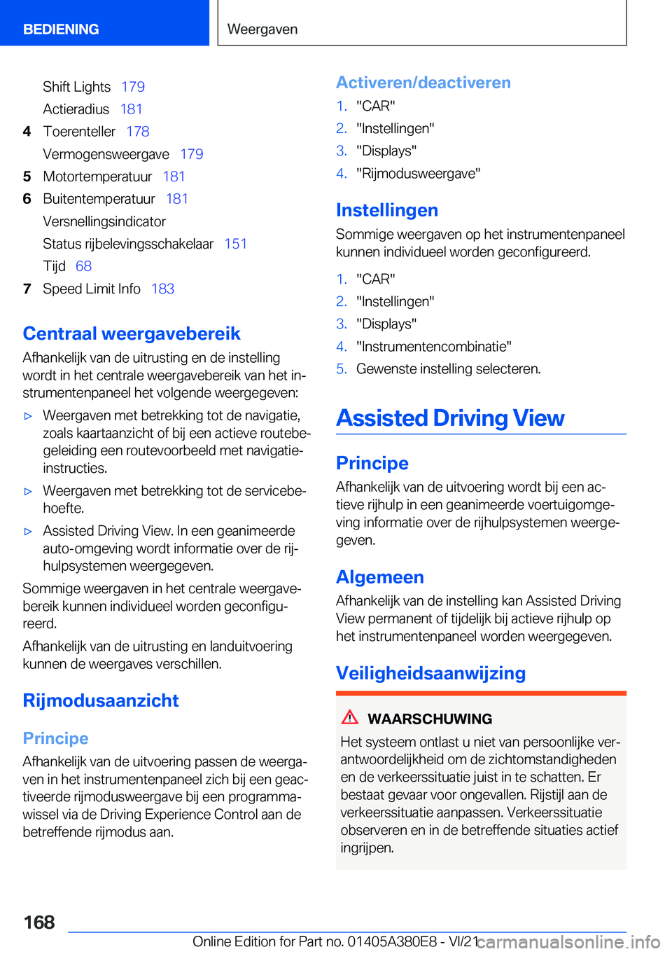BMW 5 SERIES 2022  Instructieboekjes (in Dutch) �S�h�i�f�t��L�i�g�h�t�s\_�1�7�9
�A�c�t�i�e�r�a�d�i�u�s\_ �1�8�1�4�T�o�e�r�e�n�t�e�l�l�e�r\_ �1�7�8
�V�e�r�m�o�g�e�n�s�w�e�e�r�g�a�v�e\_ �1�7�9�5�M�o�t�o�r�t�e�m�p�e�r�a�t�u�u�r\_�1�8�1�6�B�